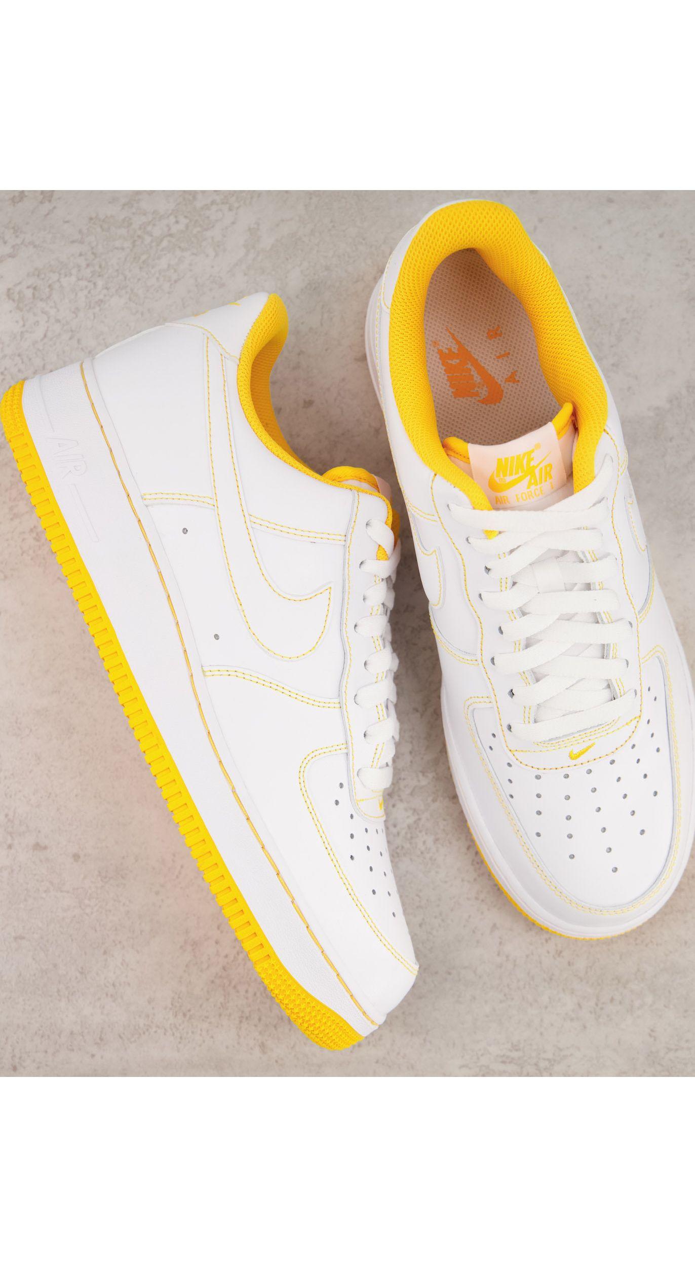 Nike Air Force 1 07 Stitch Sneakers in het Wit voor heren Lyst NL