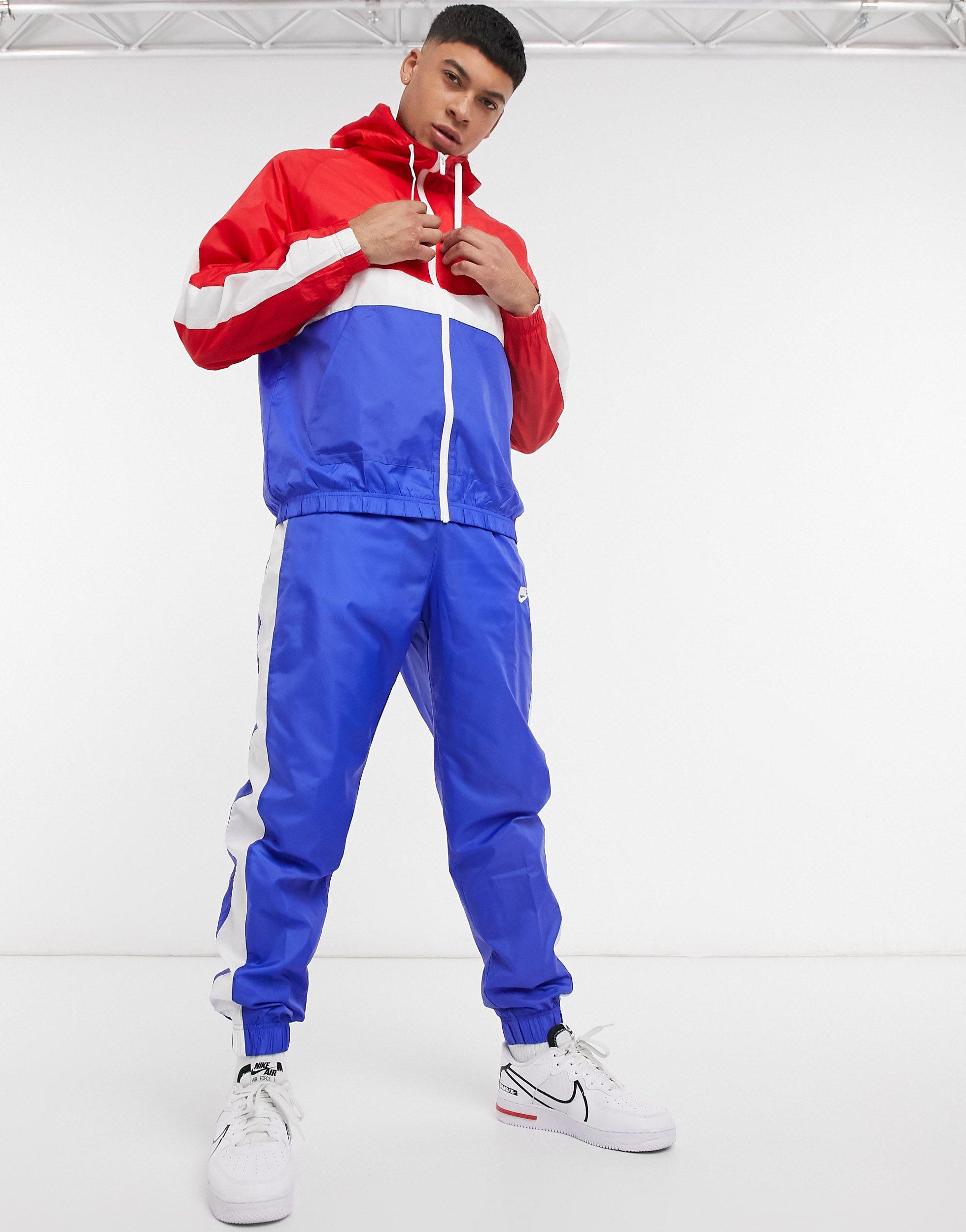 Conjunto Nike de Tejido sintético de color Azul para hombre | Lyst