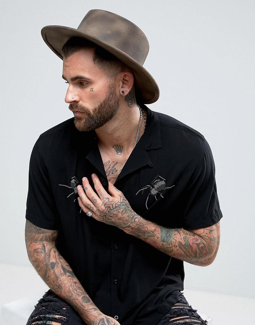 Mens wide brim pork pie hat Clearance