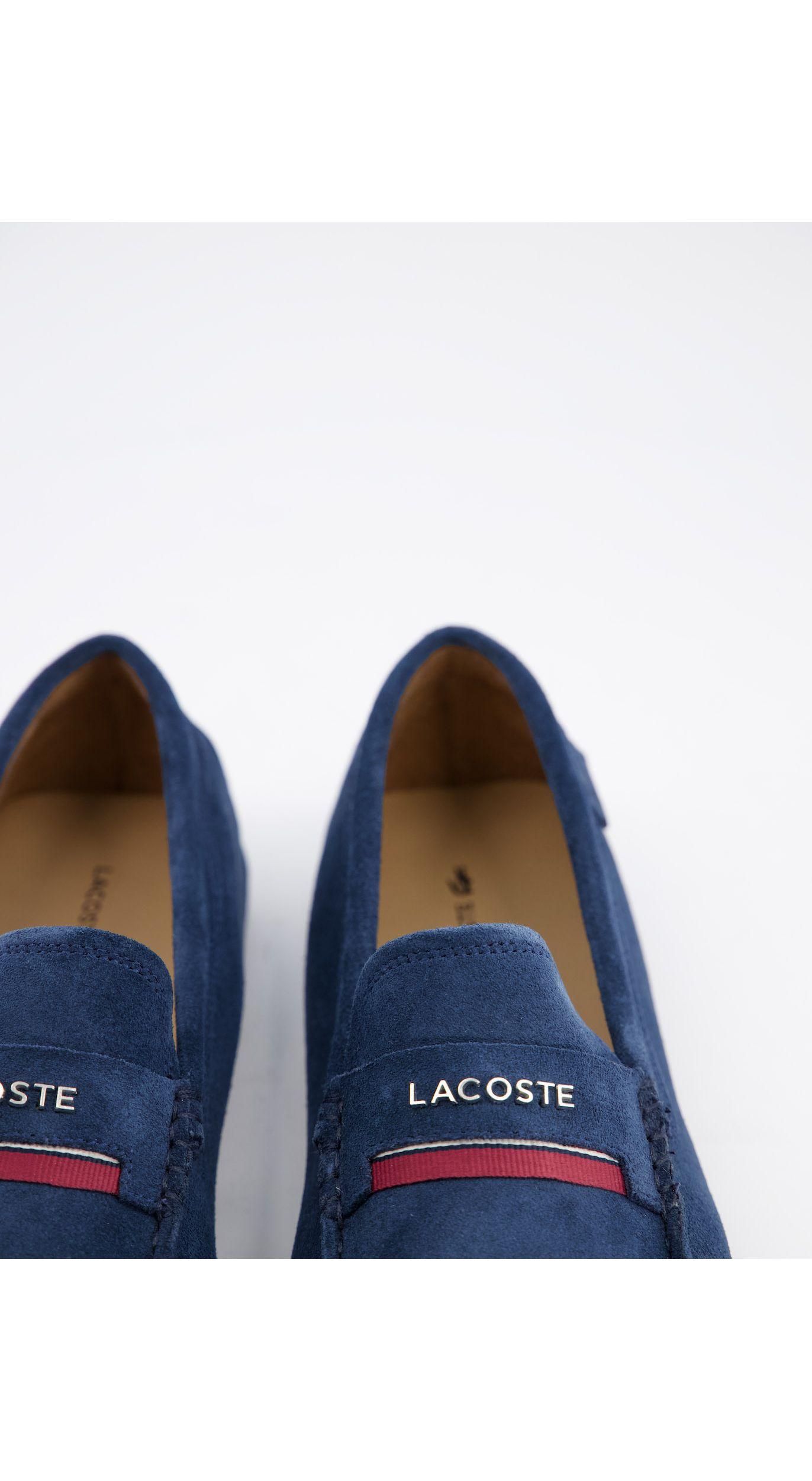 Lacoste Concours Tassle 7 Moccasin Driver Loafer Shoe - Navy - Mens