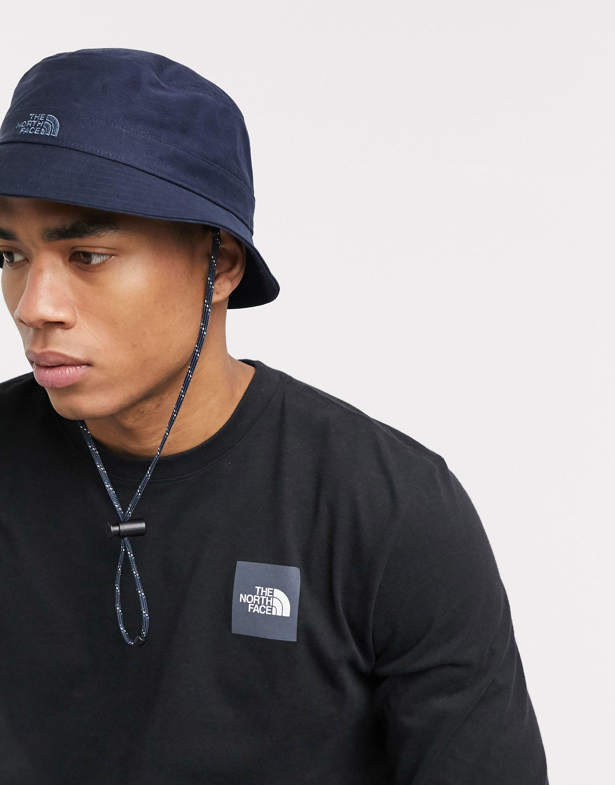 The North Face Vl Bucket Hat in Blue for Men | Lyst UK