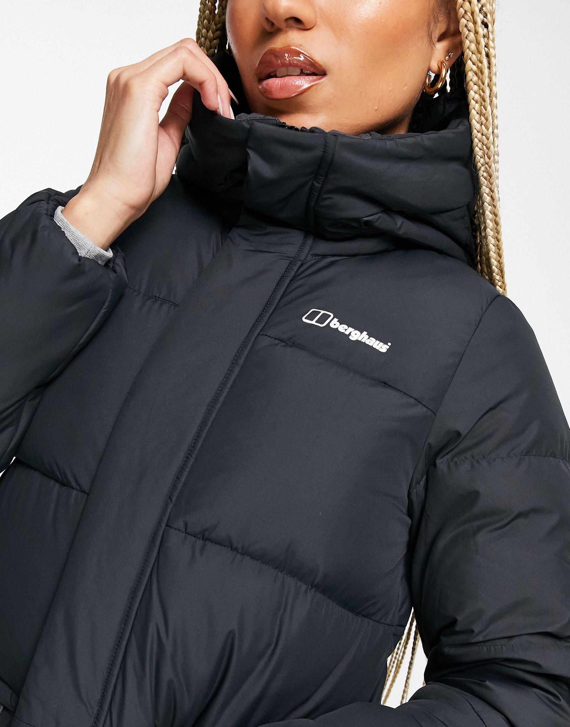 Women's combust down insulated jacket black Clearance