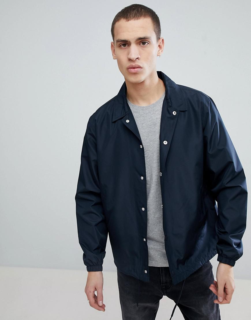 navy coach jacket
