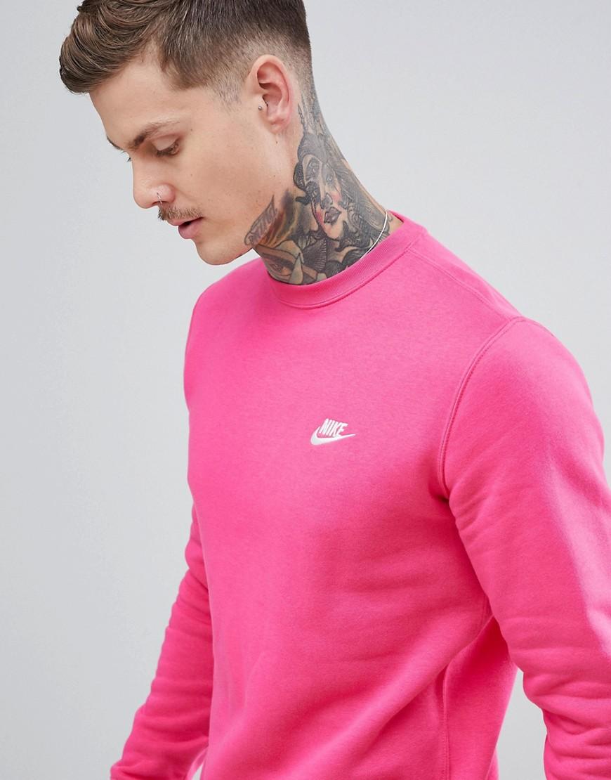 Sweat-shirt à virgule - Rose 804340-674 Nike pour homme en coloris Rose |  Lyst
