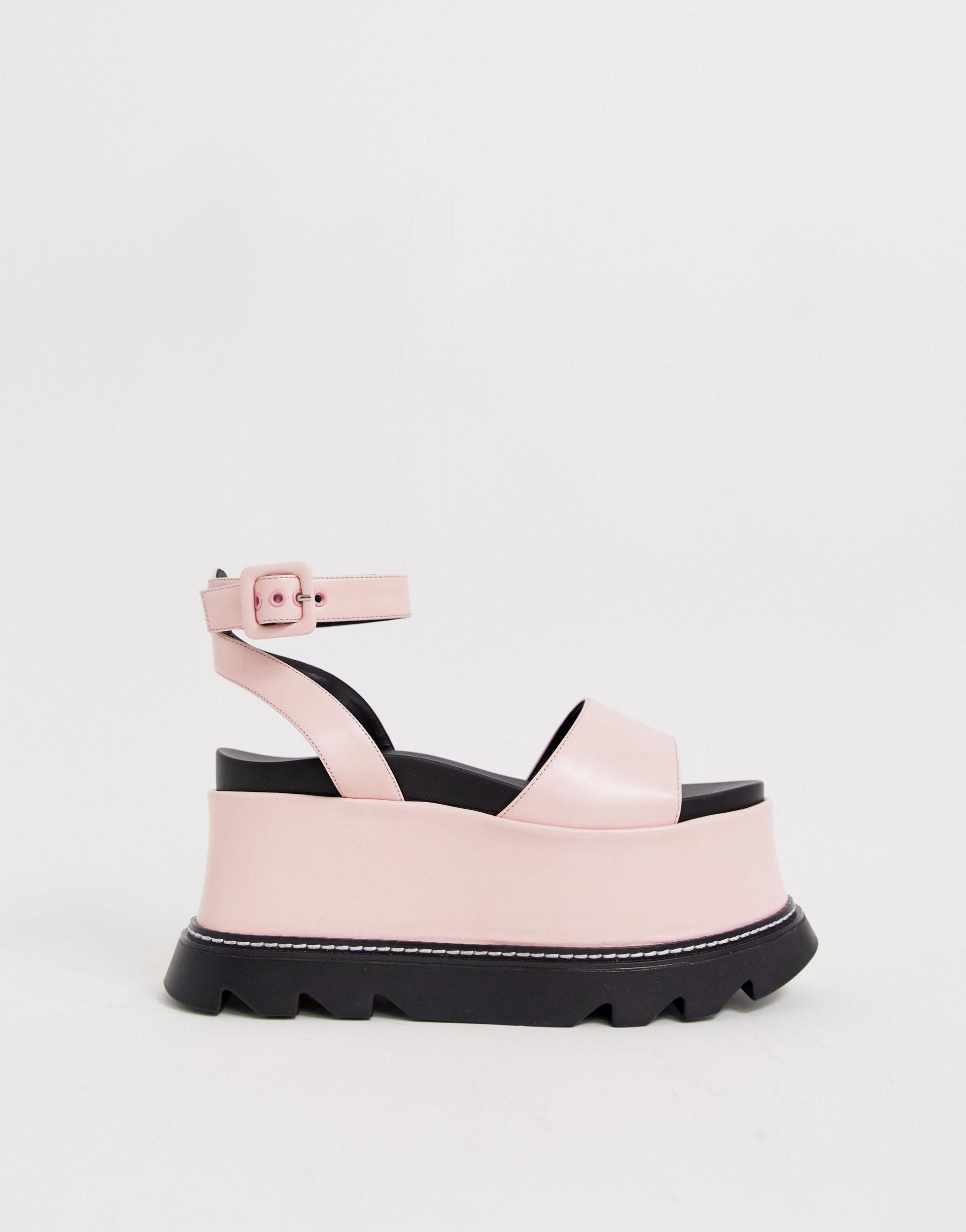pink flatforms