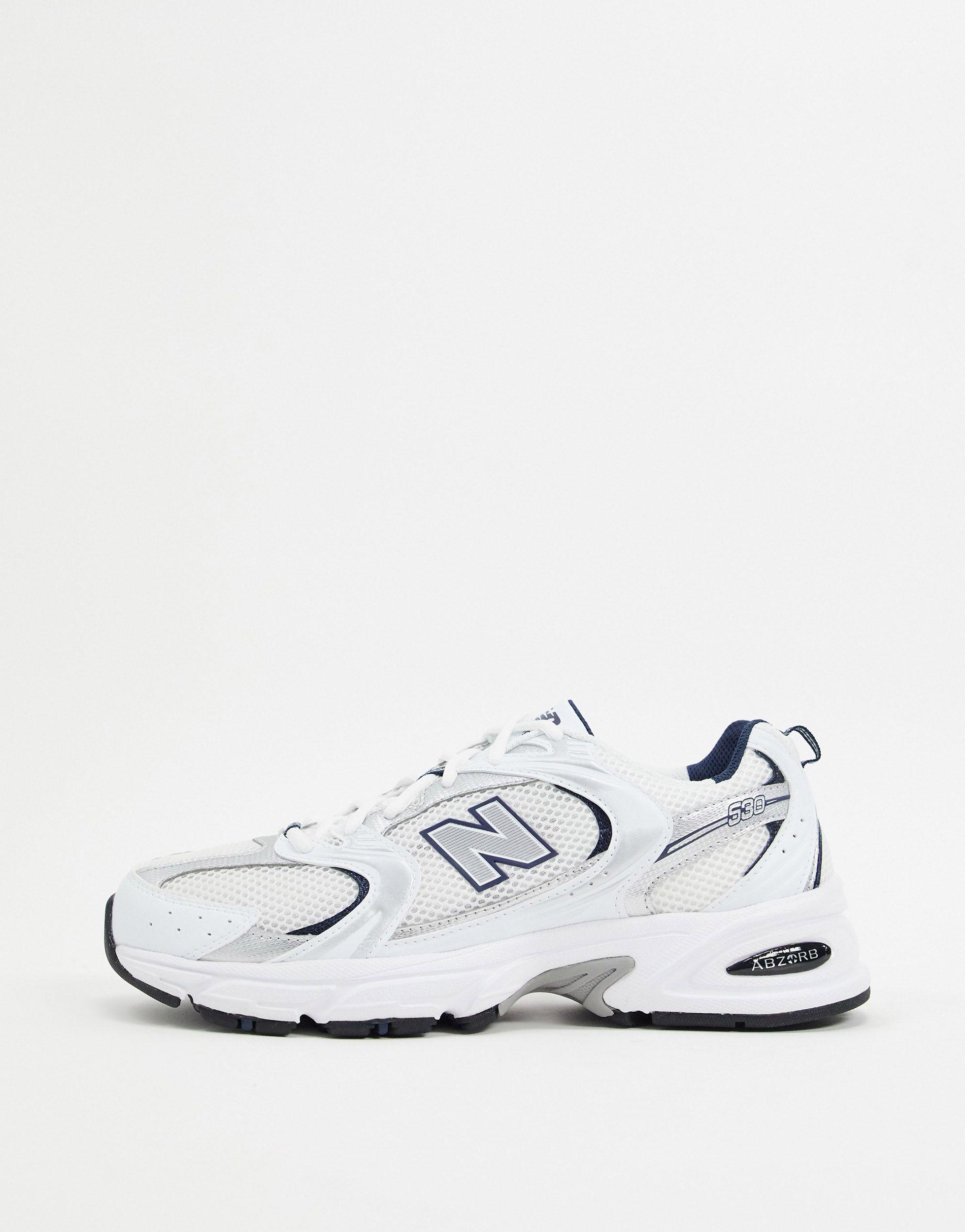 New Balance 530 Trainers in White | Lyst
