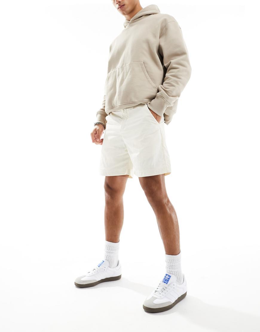 adidas Originals Woven Chino Shorts in Natural for Men Lyst UK