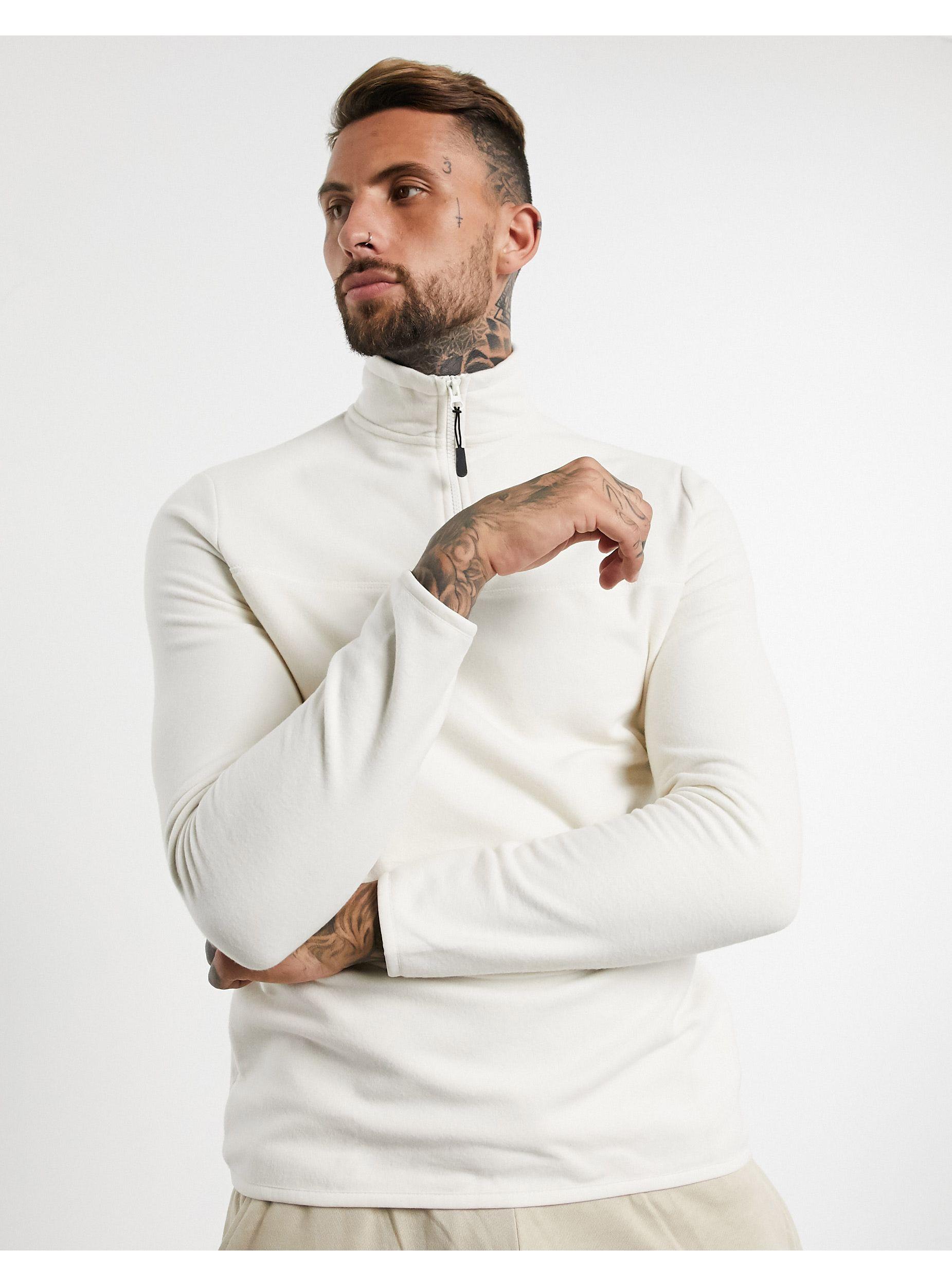 aqua sherpa pullover