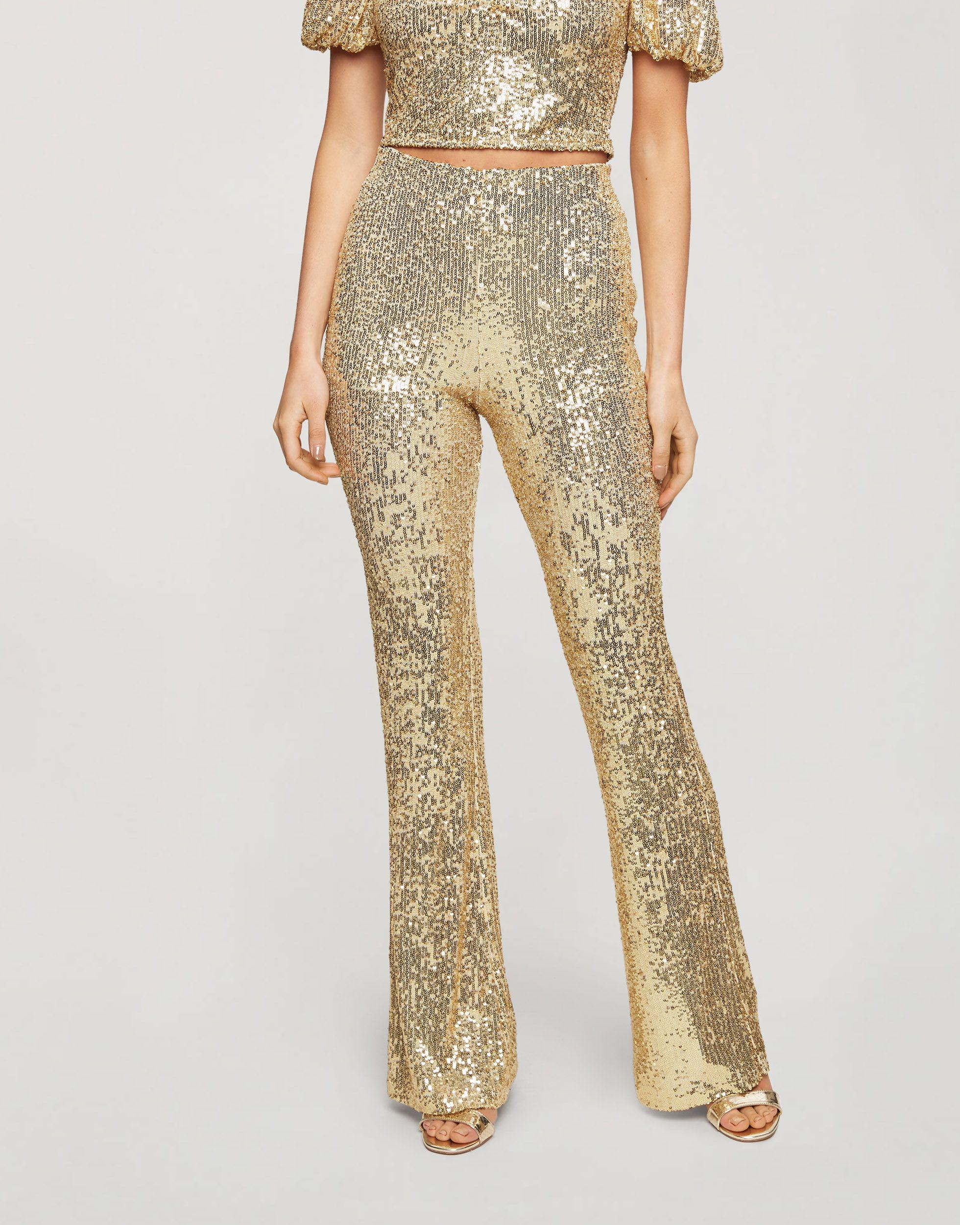 Miss Selfridge Sequin Kickflare 