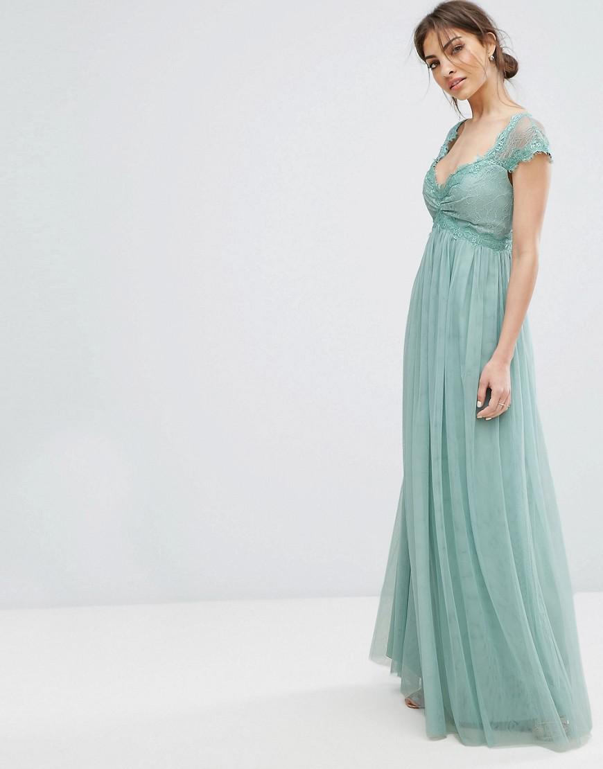 little mistress empire maxi dress