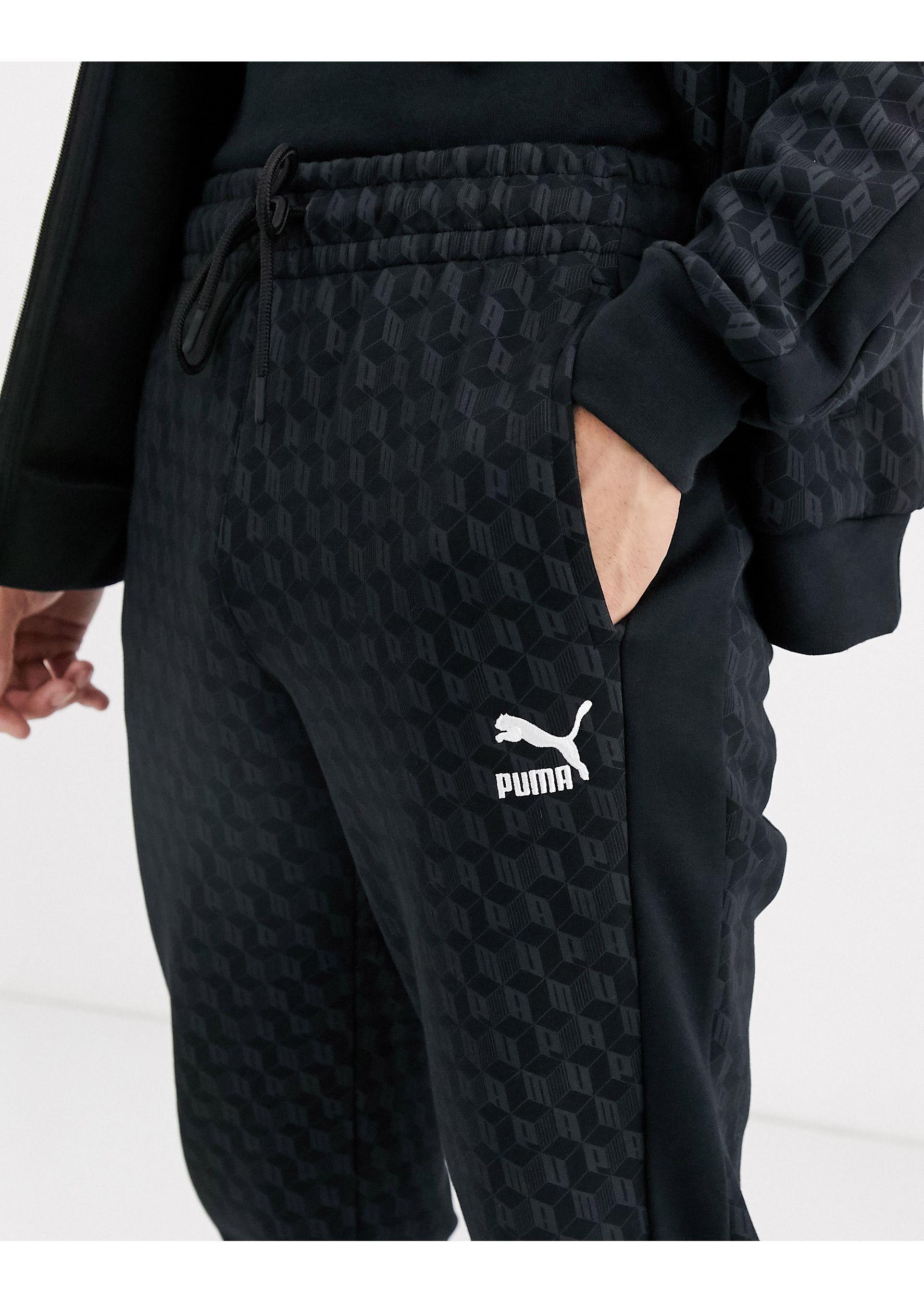 puma logo joggers