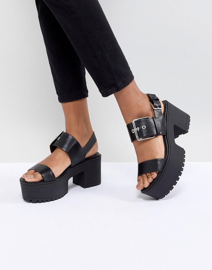 Sandale plateforme bershka Clearance