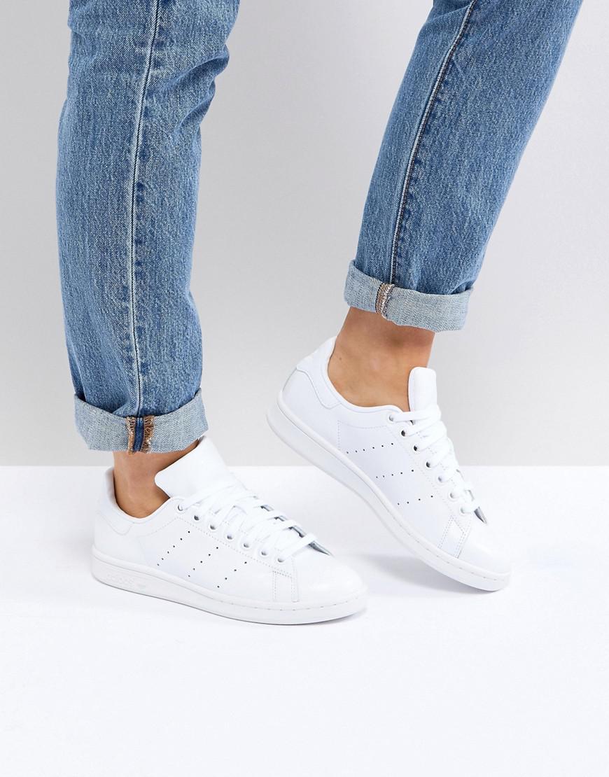 stan smith all white trainers 