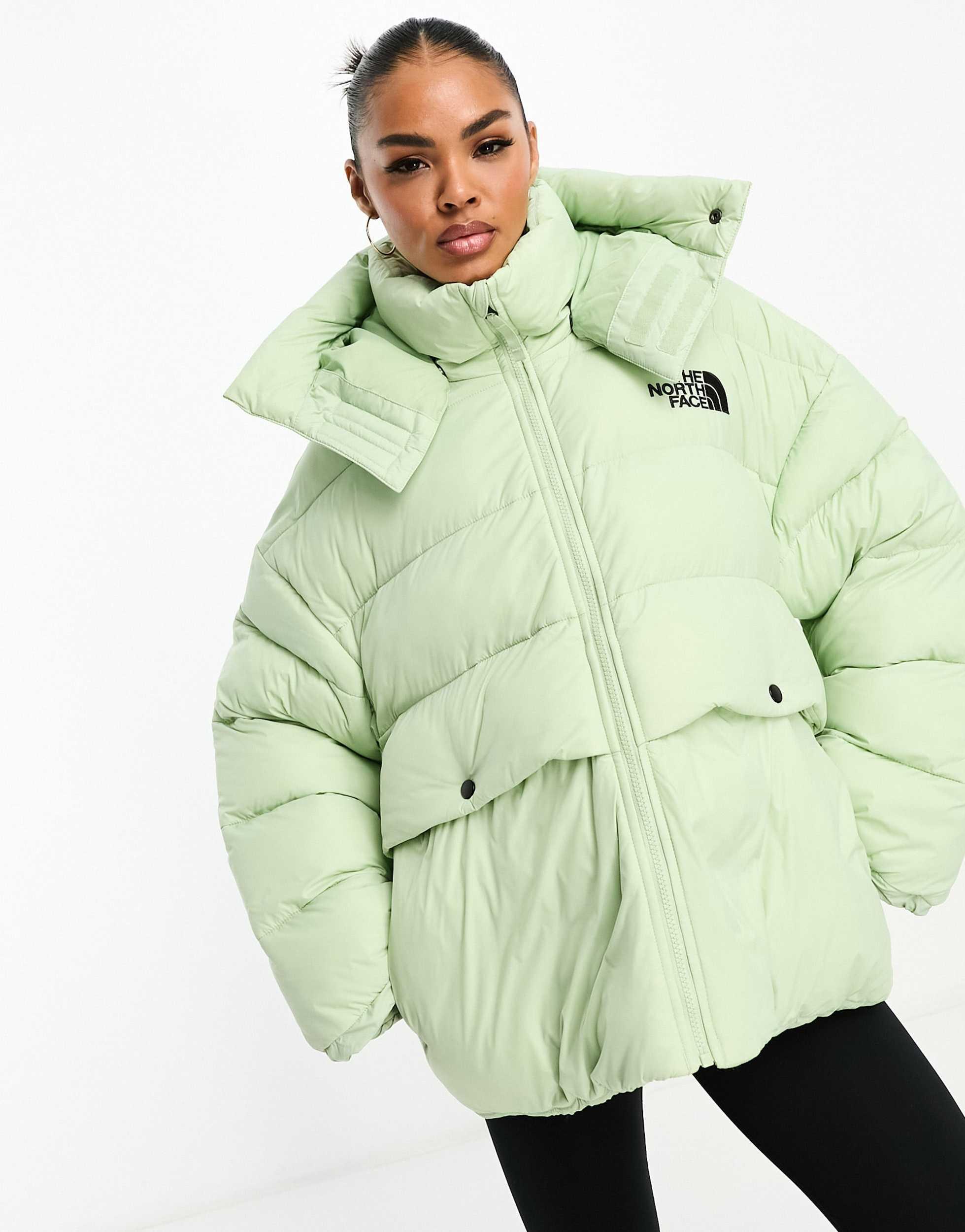 The North Face Acamarachi Oversized Puffer Jacket in Green Lyst
