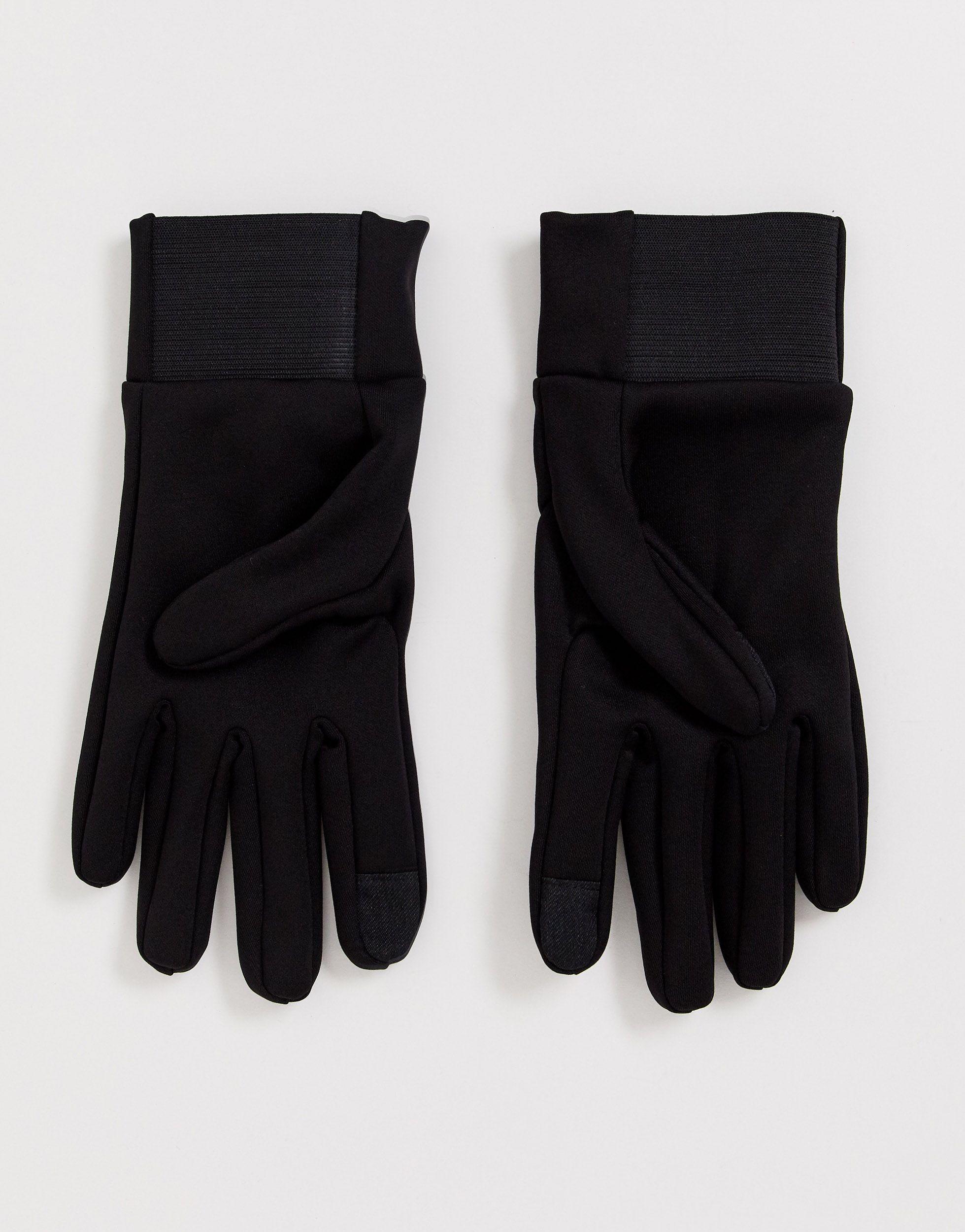 ASOS 4505 Synthetic Scuba Running Gloves With Touch Screen in Black for ...