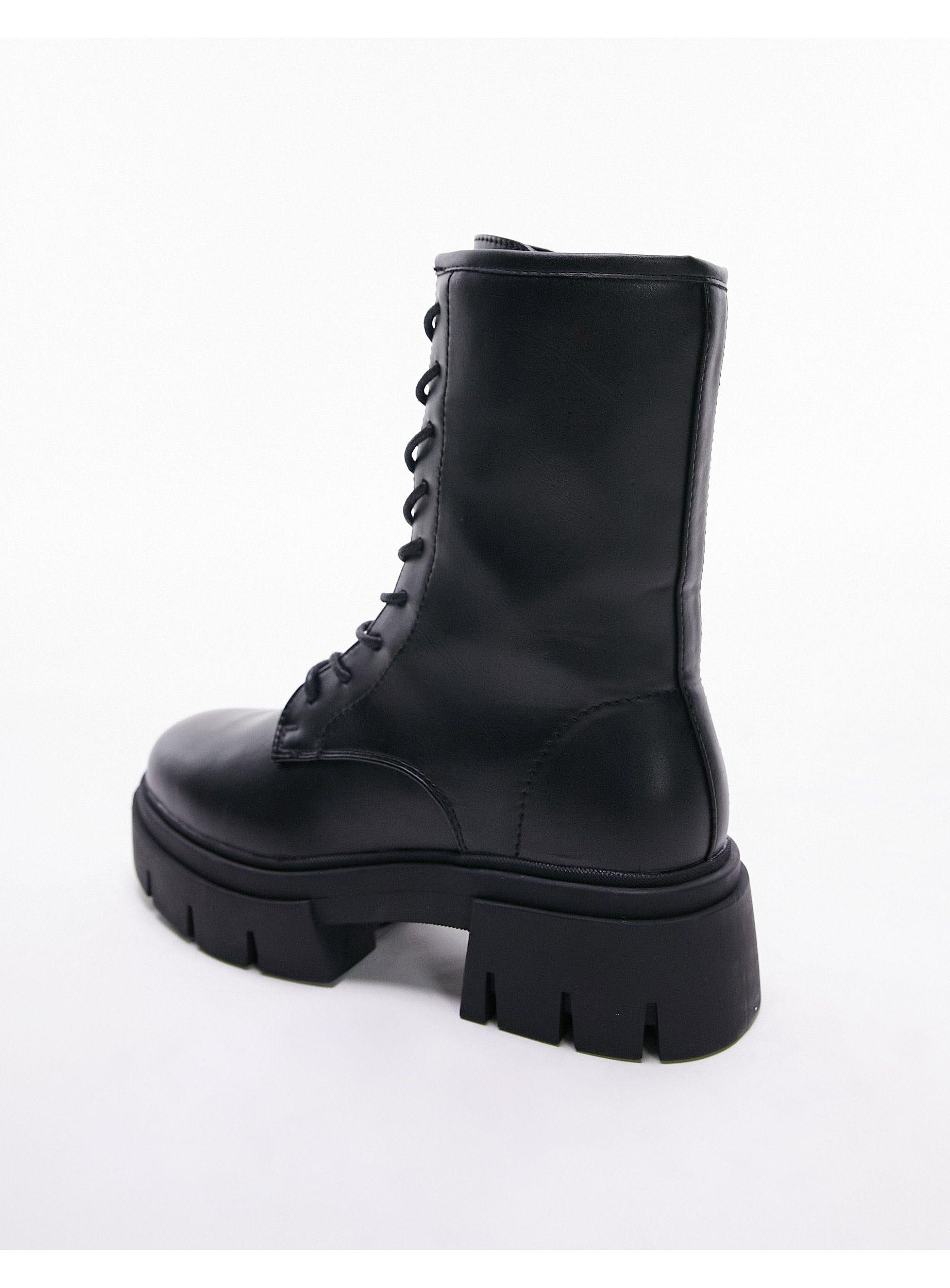 Topshop lace up ankle best sale boots