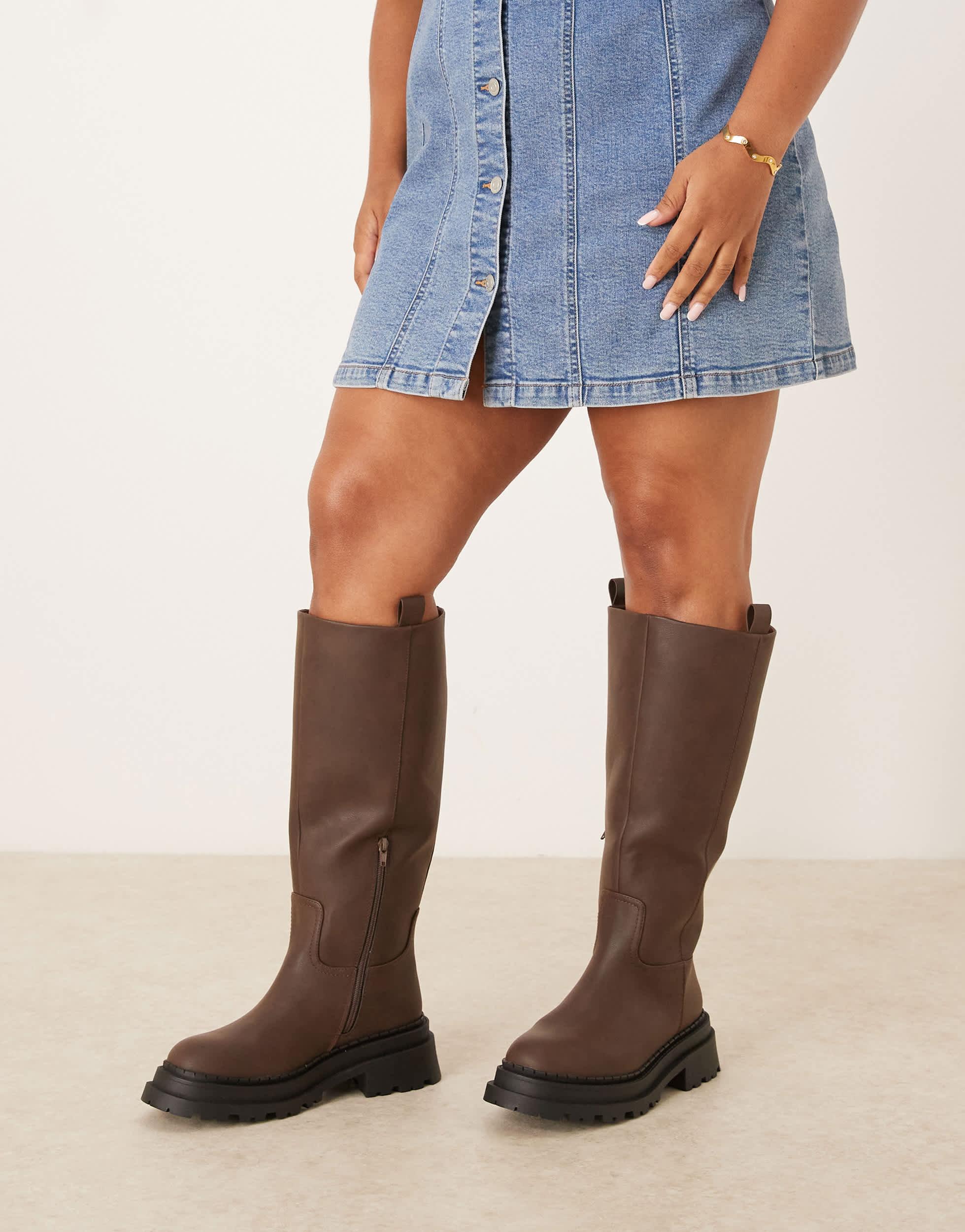 Bottes hauteur genou ASOS pour femme Réductions en ligne jusqu'à