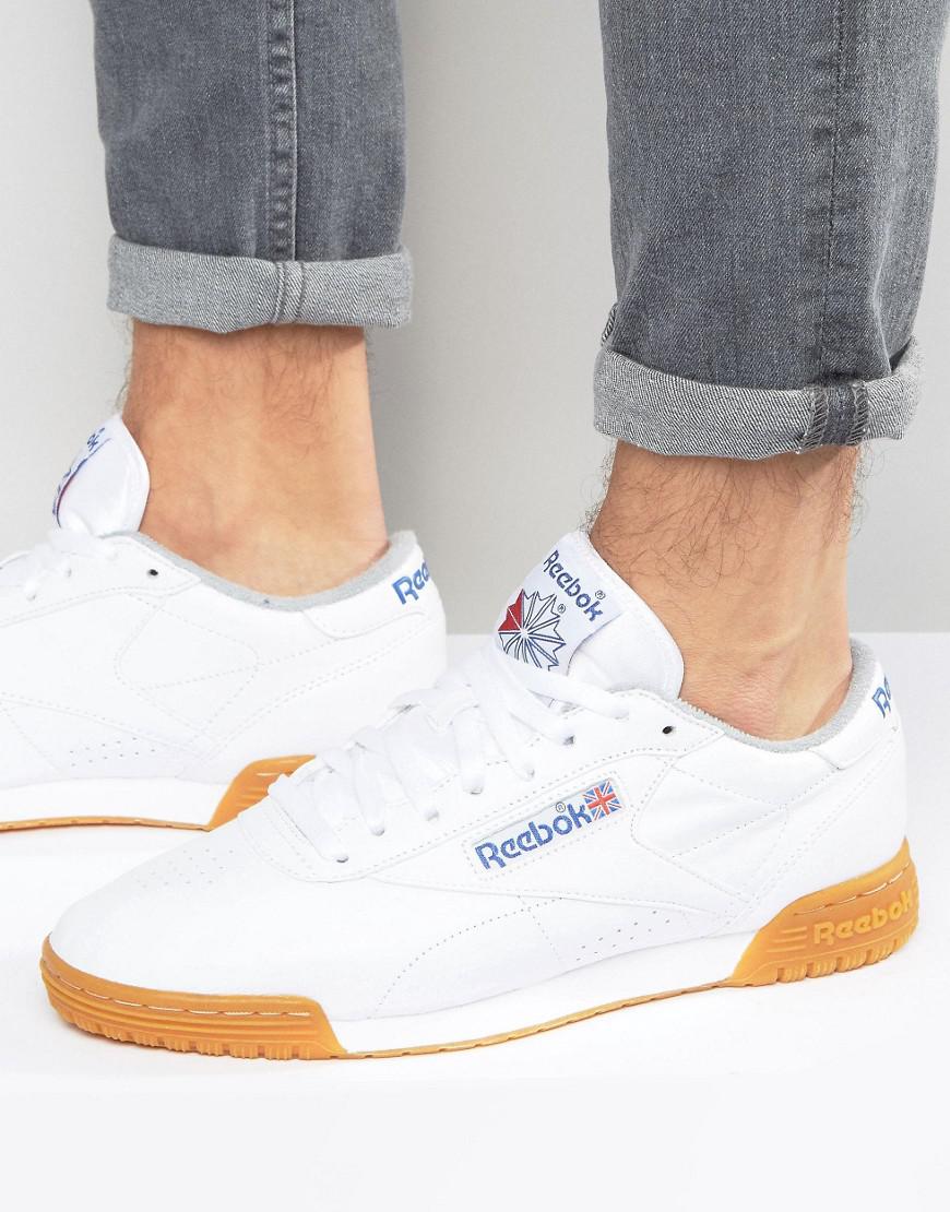 Reebok Ex-o-fit Gum Trainers In White M45030 for Men | Lyst