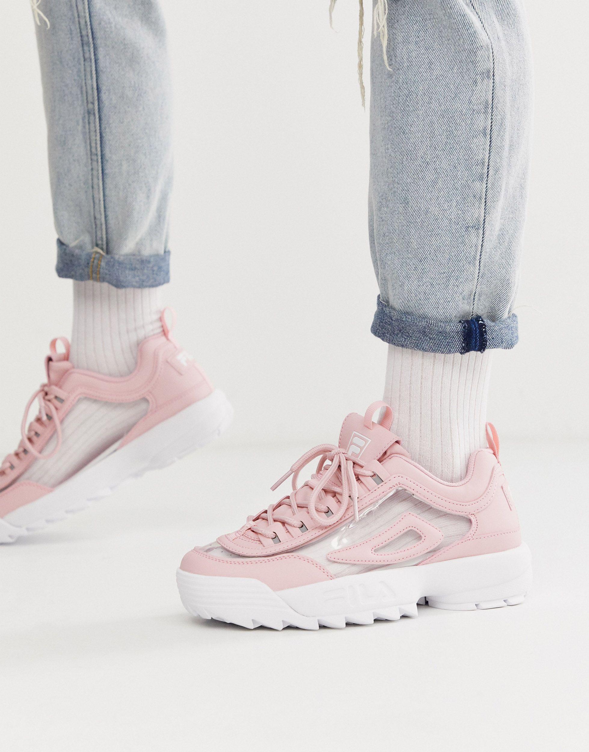 Fila Rubber Disruptor Ii - Sneakers in het Roze - Lyst
