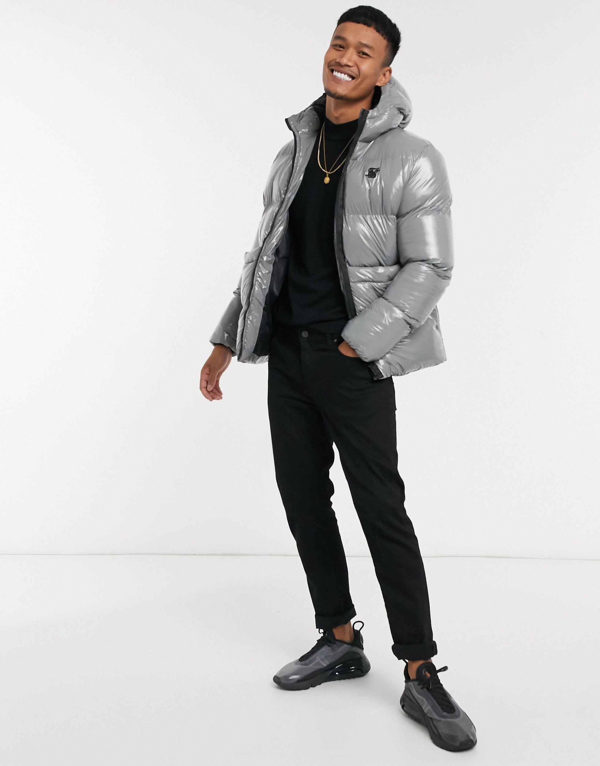 Plumífero SIKSILK de hombre de color Gris | Lyst