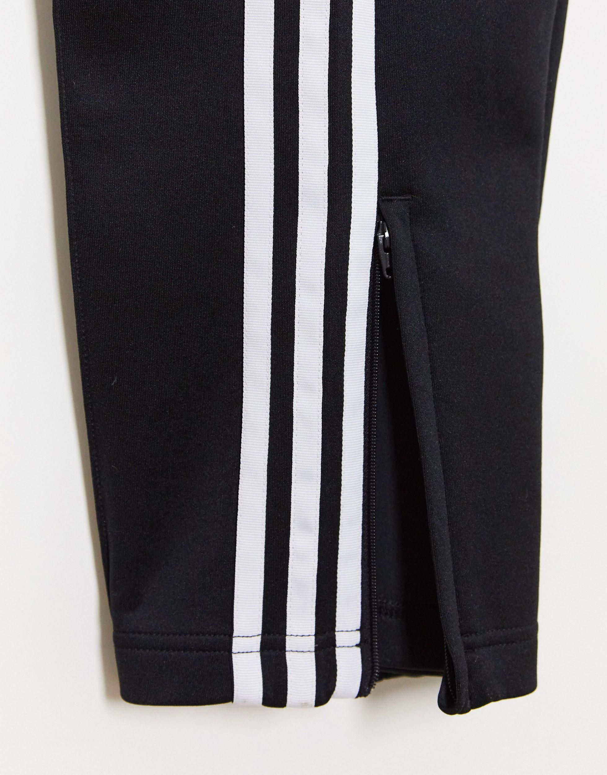 adidas Originals Plus 3 Stripe Track Pant in Black - Lyst