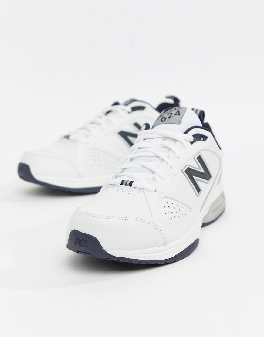 new balance men's 624 trainers wide fit