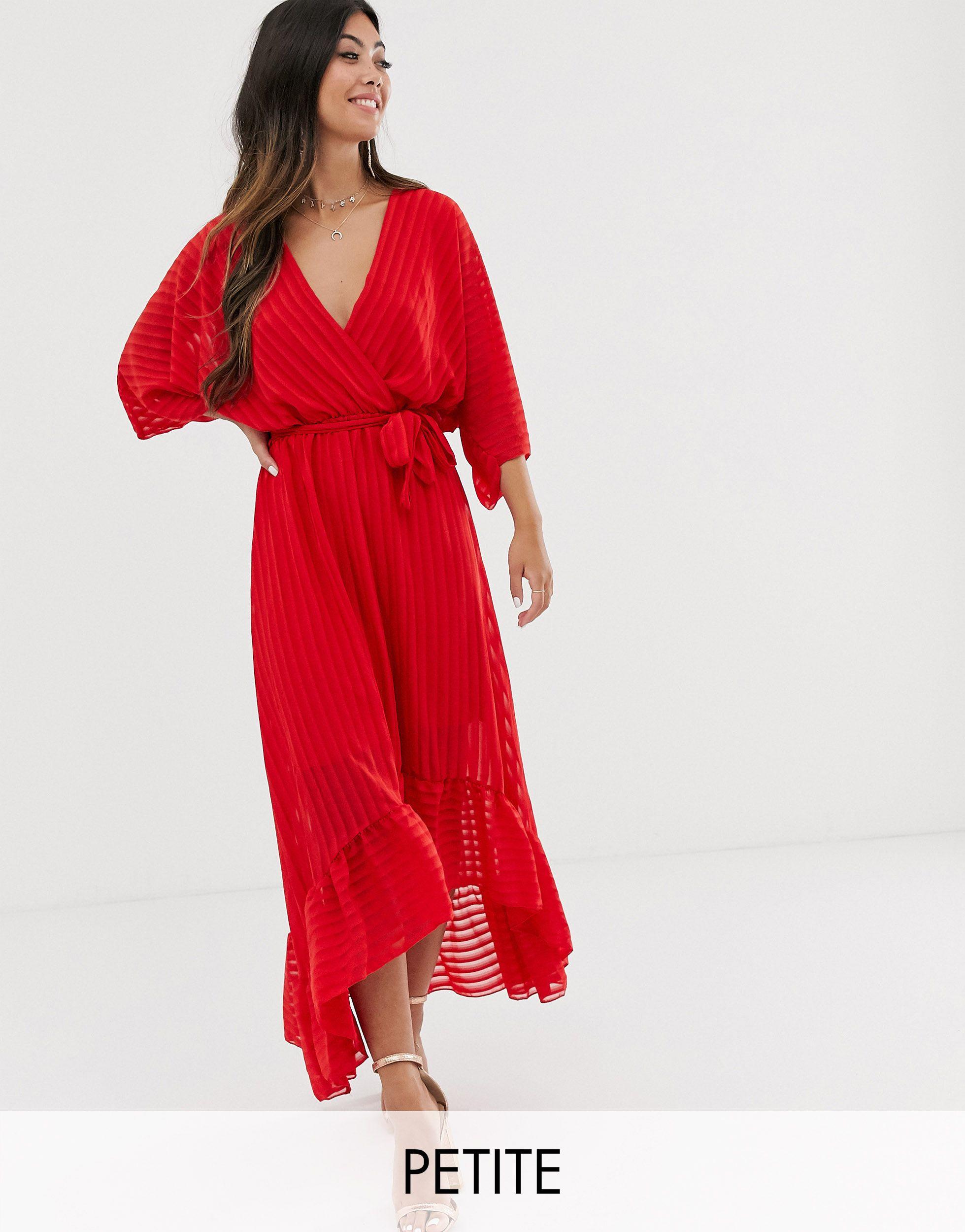 Boohoo Denim Exclusive Midi Dress With 