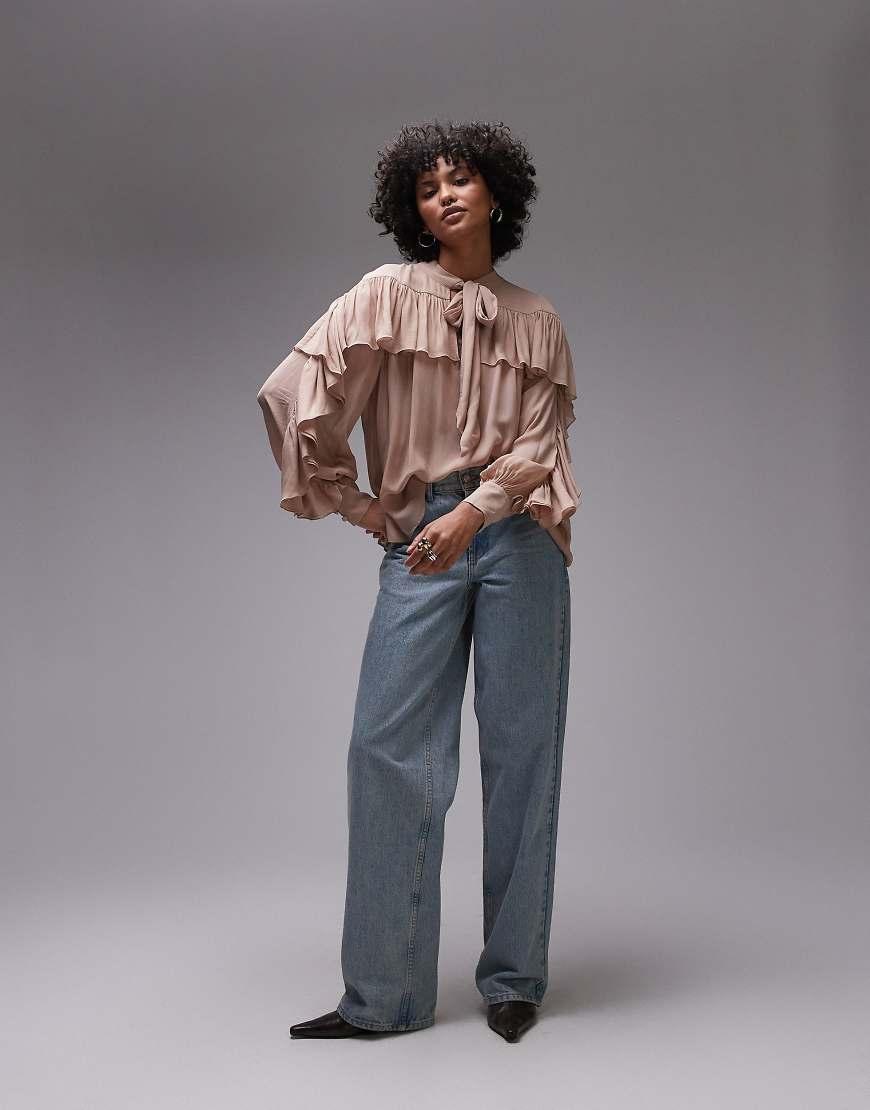 Blusa & Other Stories Draped - Rosa Para Mujer