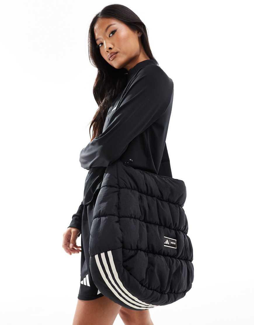 adidas Originals Quilted Bag in Black Lyst UK