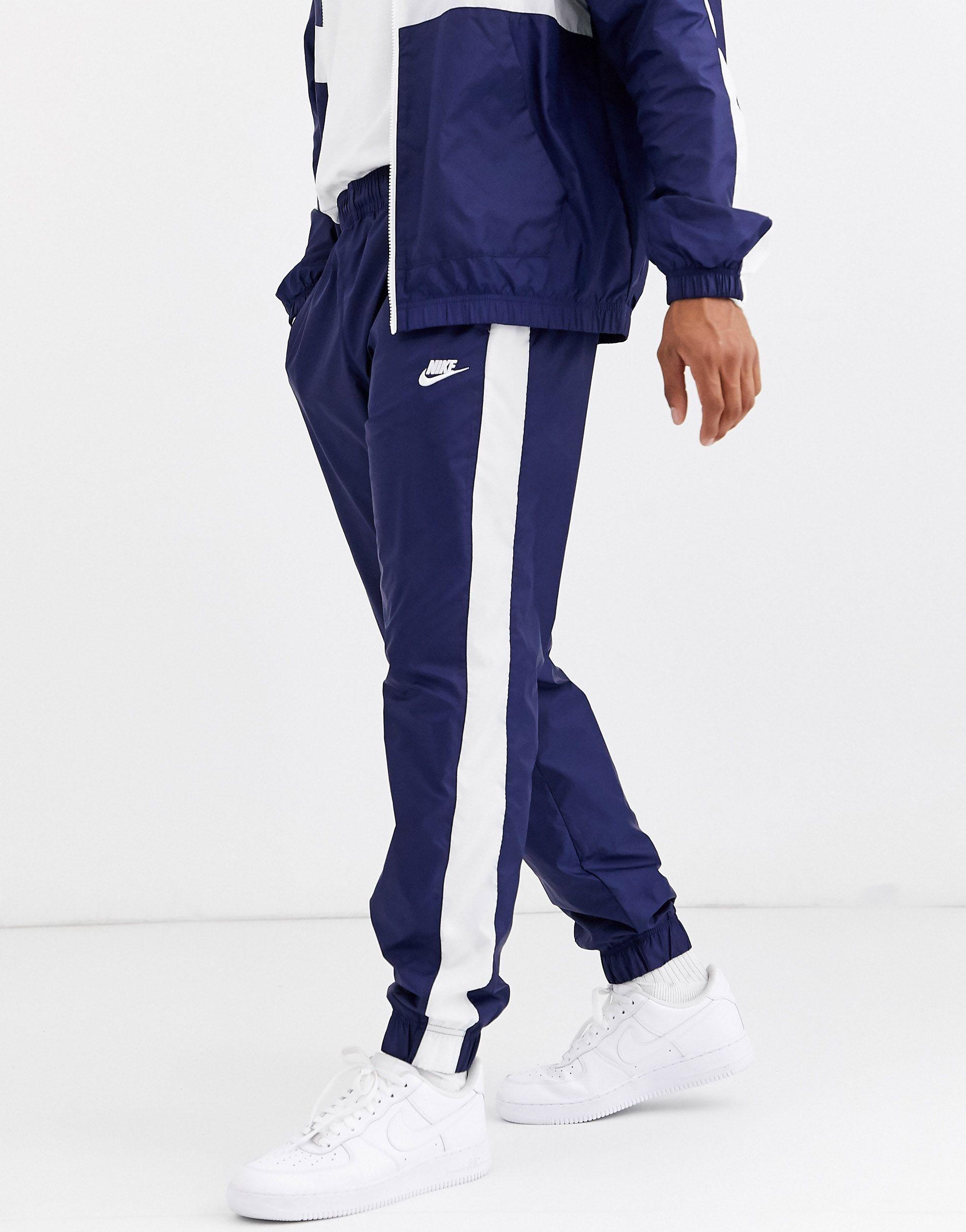 Nike Hoxton Woven Tracksuit in Blue for Men Lyst UK