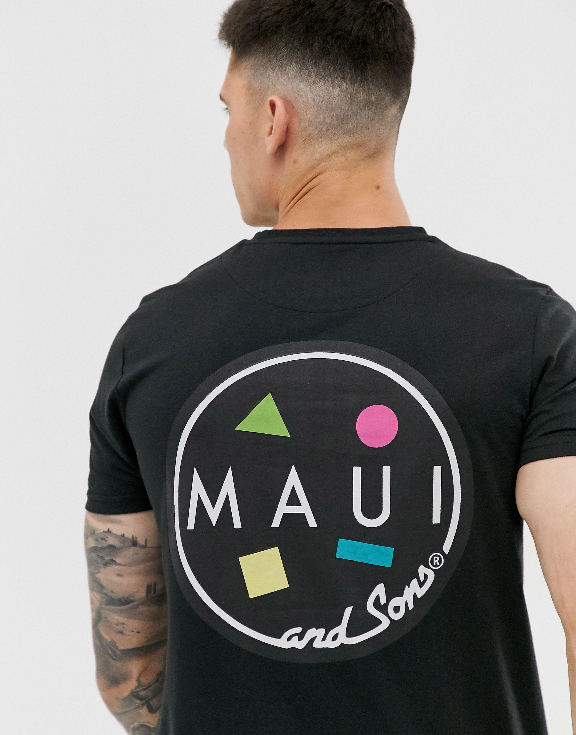 Maui and Sons - Cookie - T-shirt con logo da Uomo di Maui & Sons in Nero |  Lyst