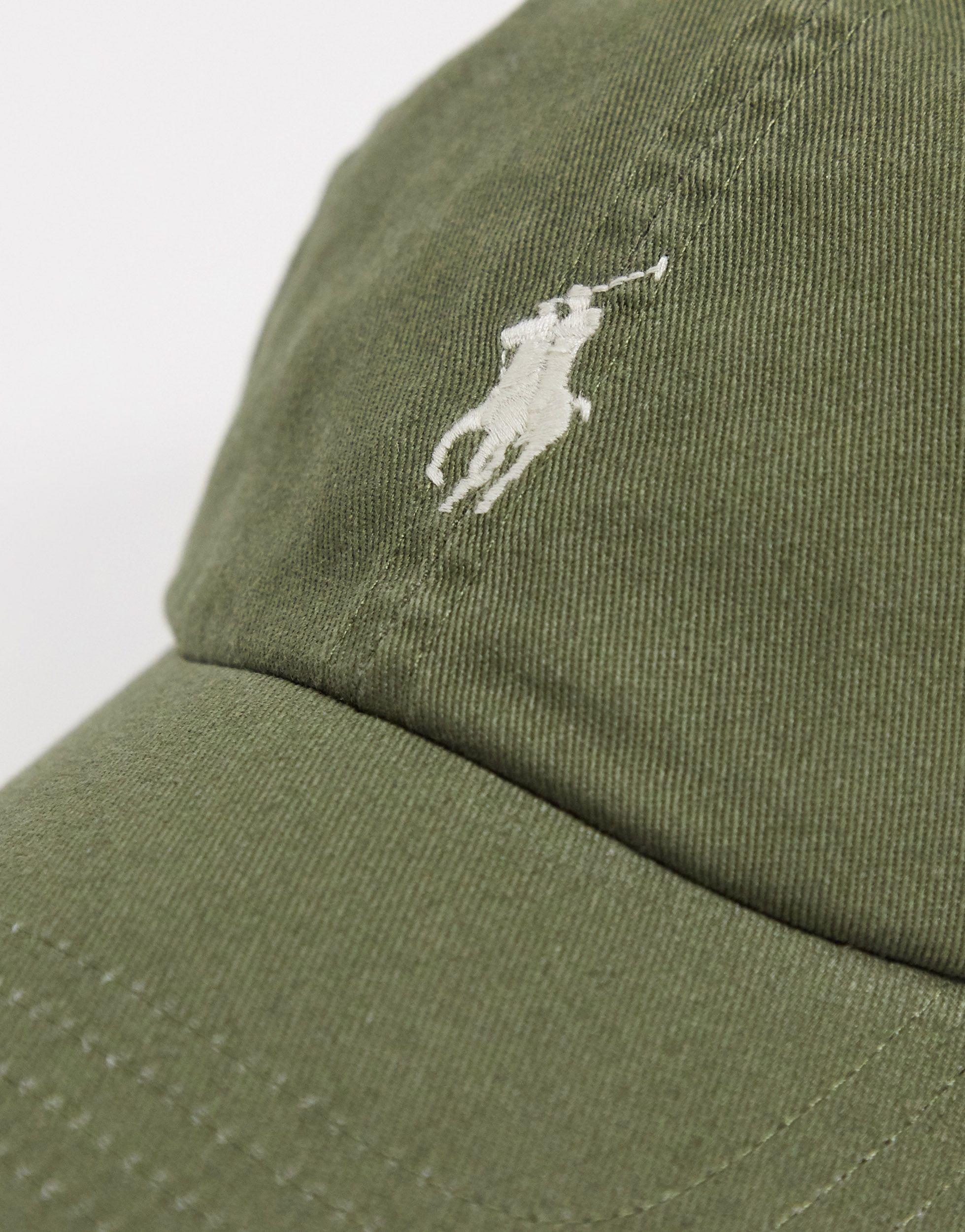 olive polo hat