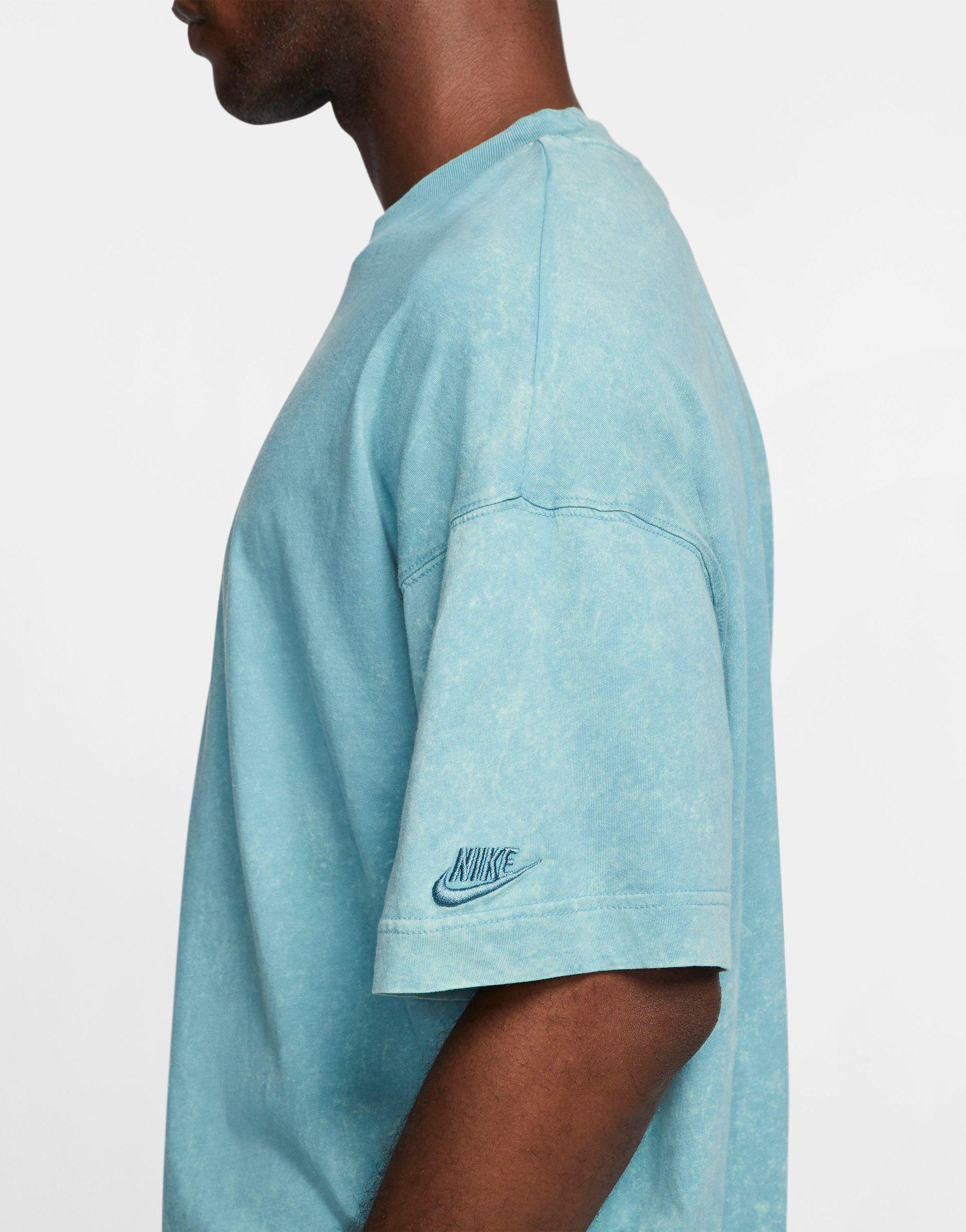 Nike Just Do It Washed T-shirt in Blue for Men | Lyst