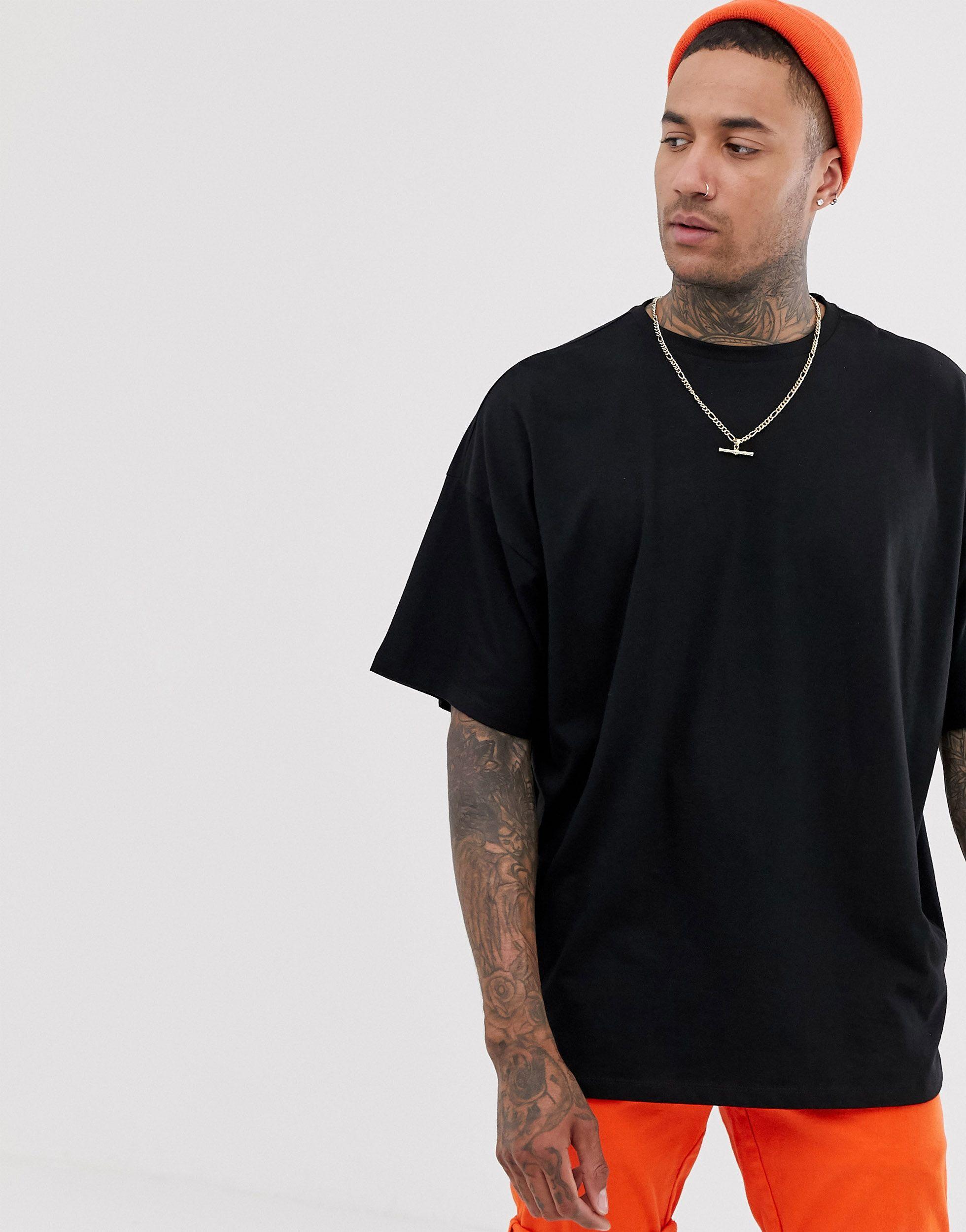 ASOS Cotton Oversized T-shirt With 