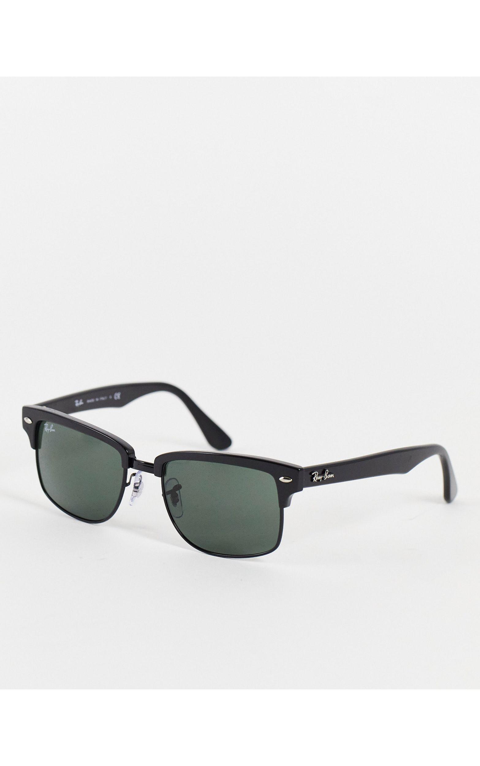 chrome clubmaster sunglasses