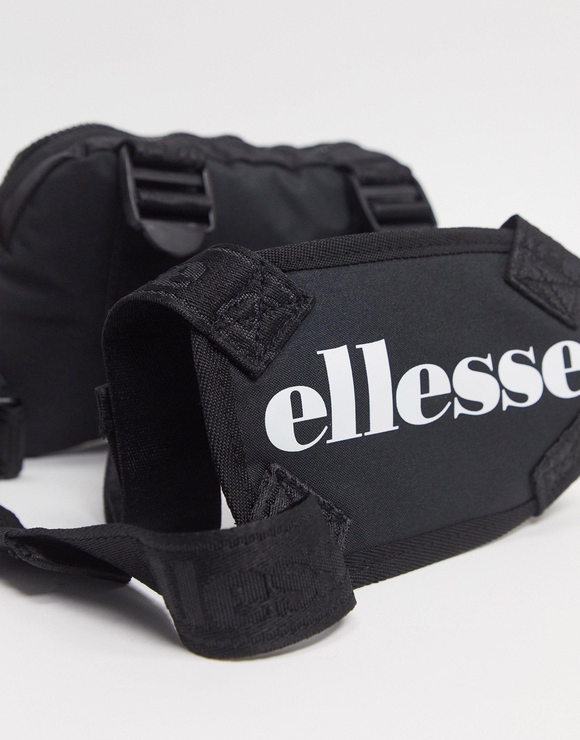 færdig mærkning Forskelsbehandling Ellesse Aruga Chest Bag in Black for Men | Lyst