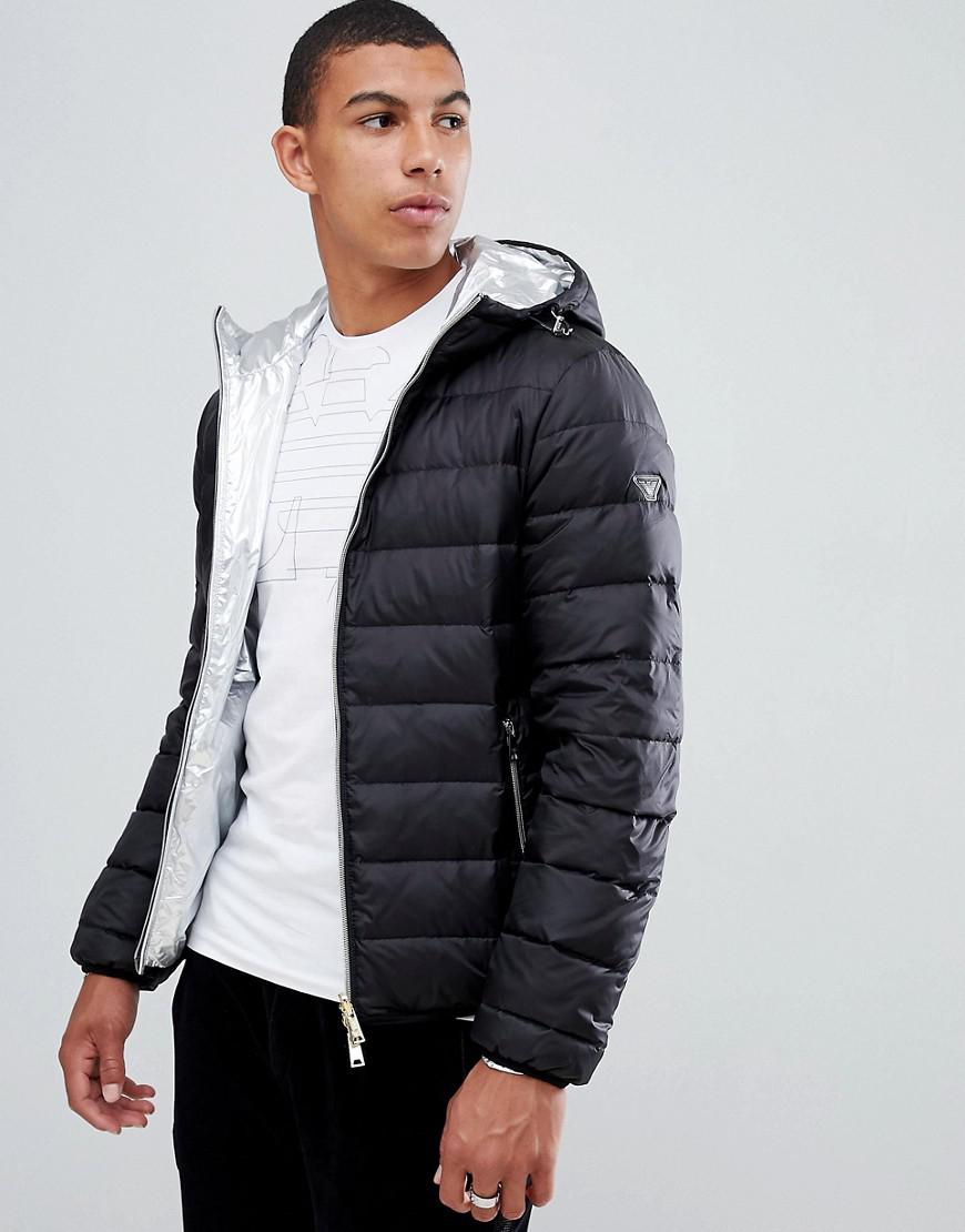 emporio armani down padded jacket
