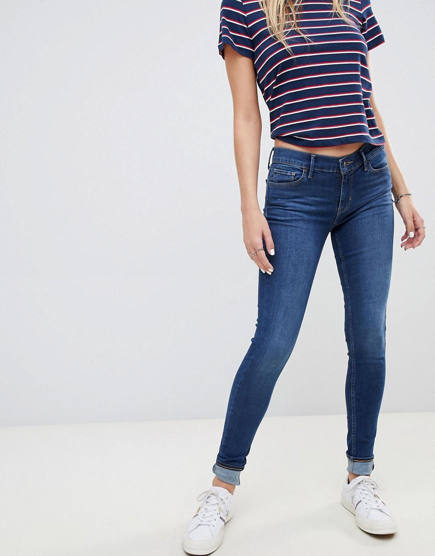 Levi's Denim 710 Super Skinny Jeans In Indigo in Blue - Lyst