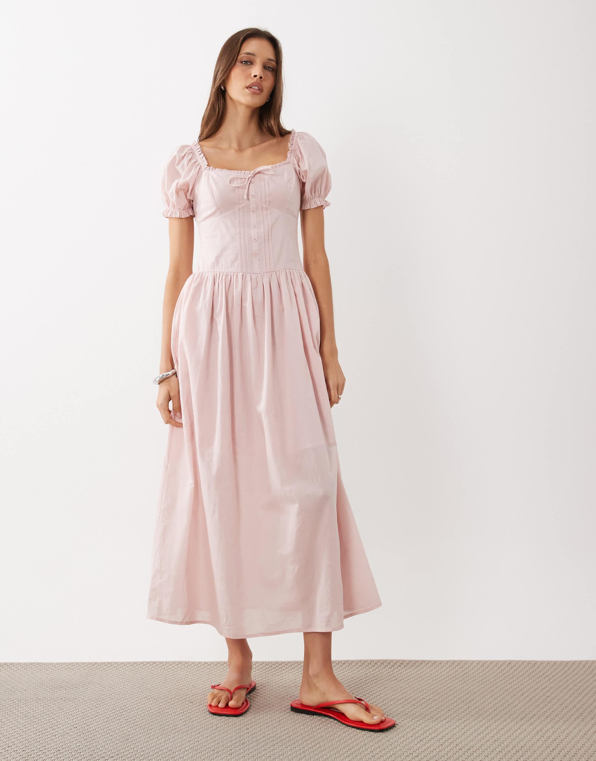 long dress cotton on Women's Midi Dresses - Everyday & Party