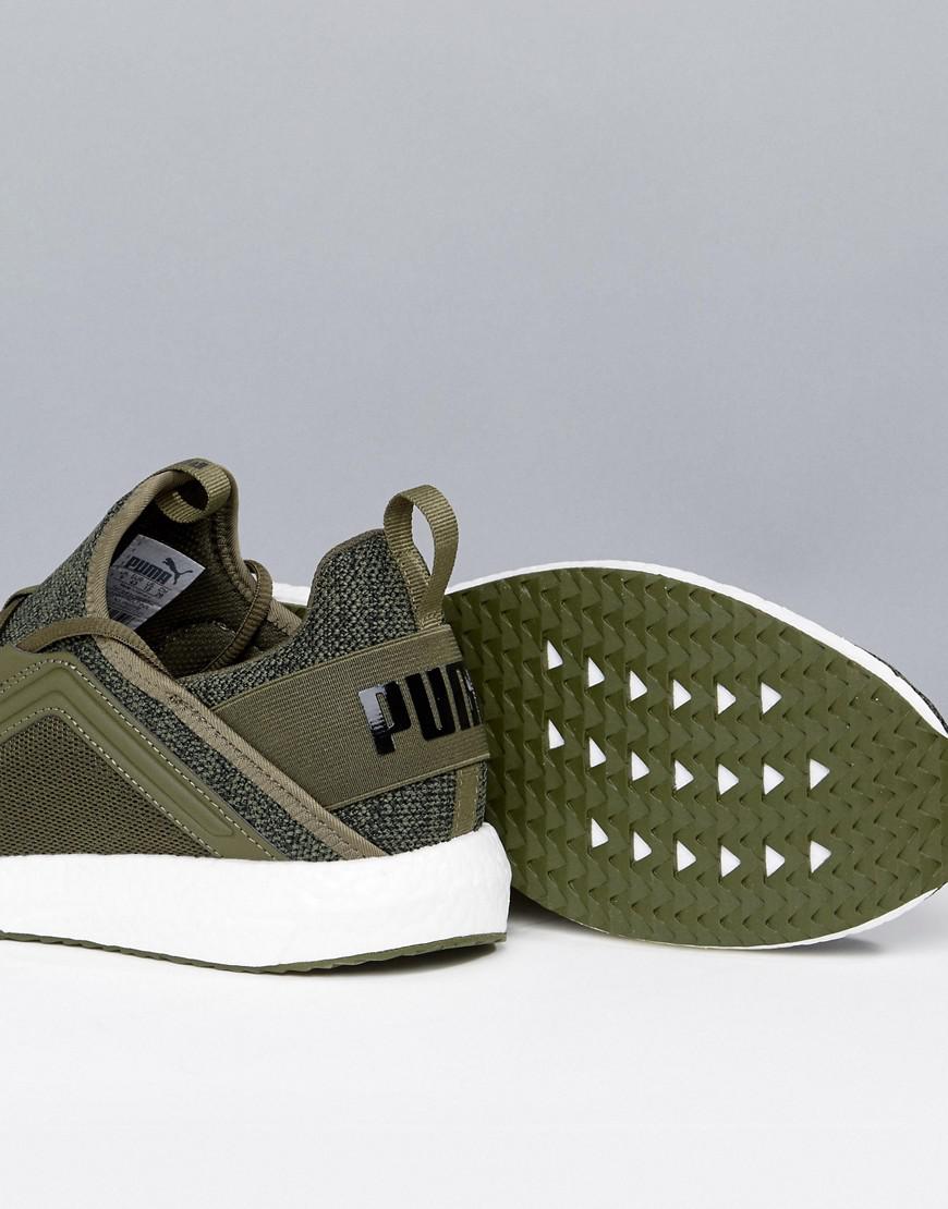 puma mega nrgy green