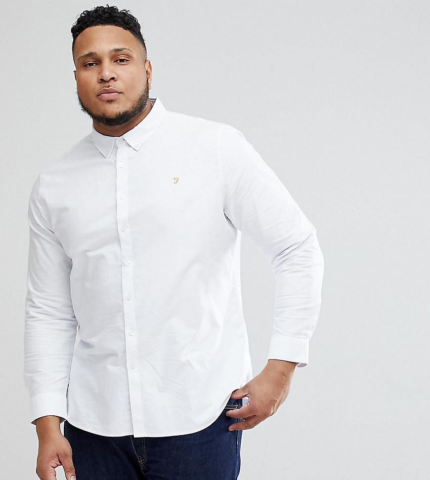 mens farah slim fit shirt