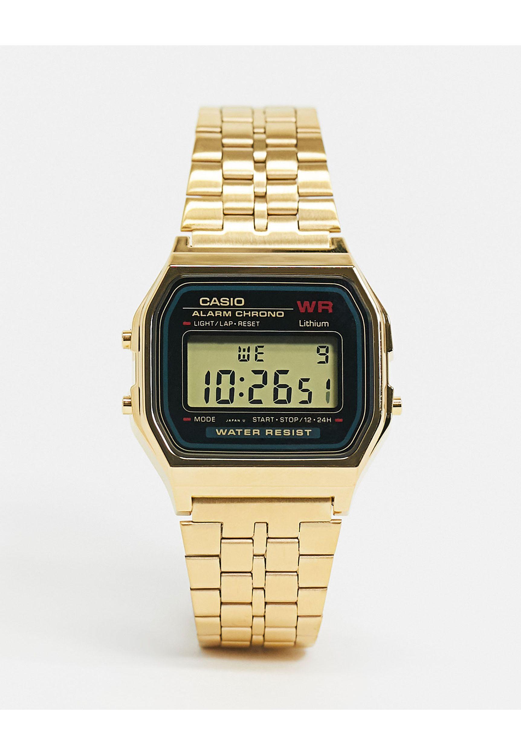 g shock in gold colour