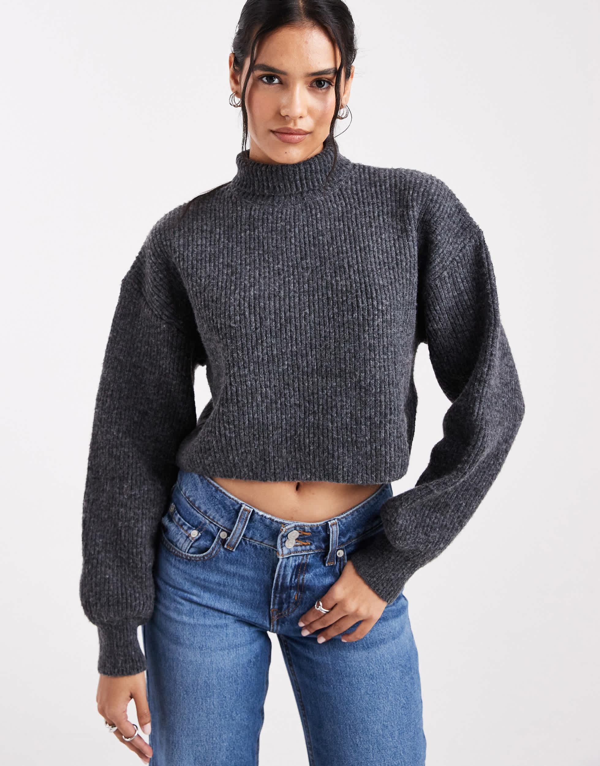 Monki - Pull de Noël en maille - Beige et rouge jacquard | ASOS