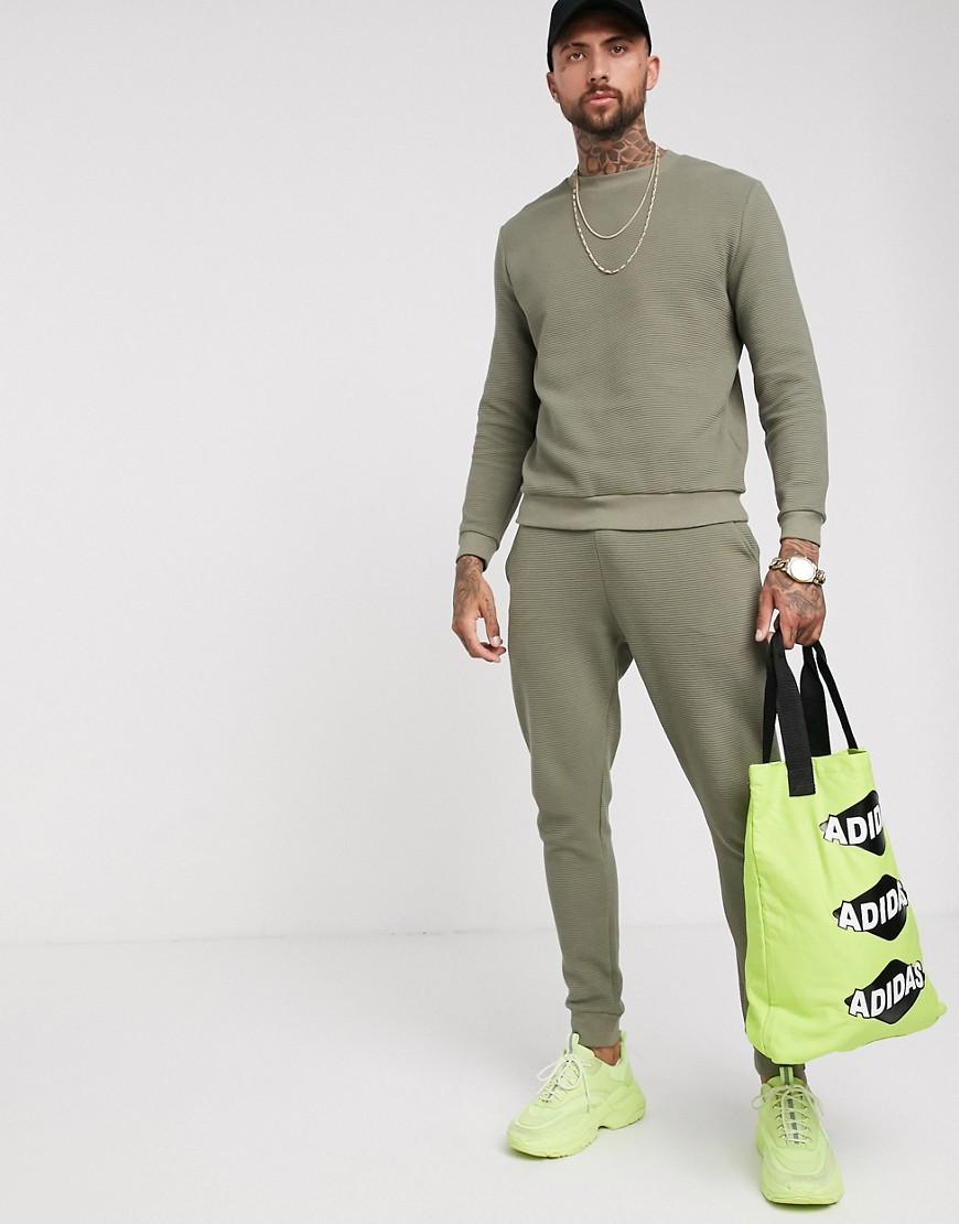 ribbed tracksuit