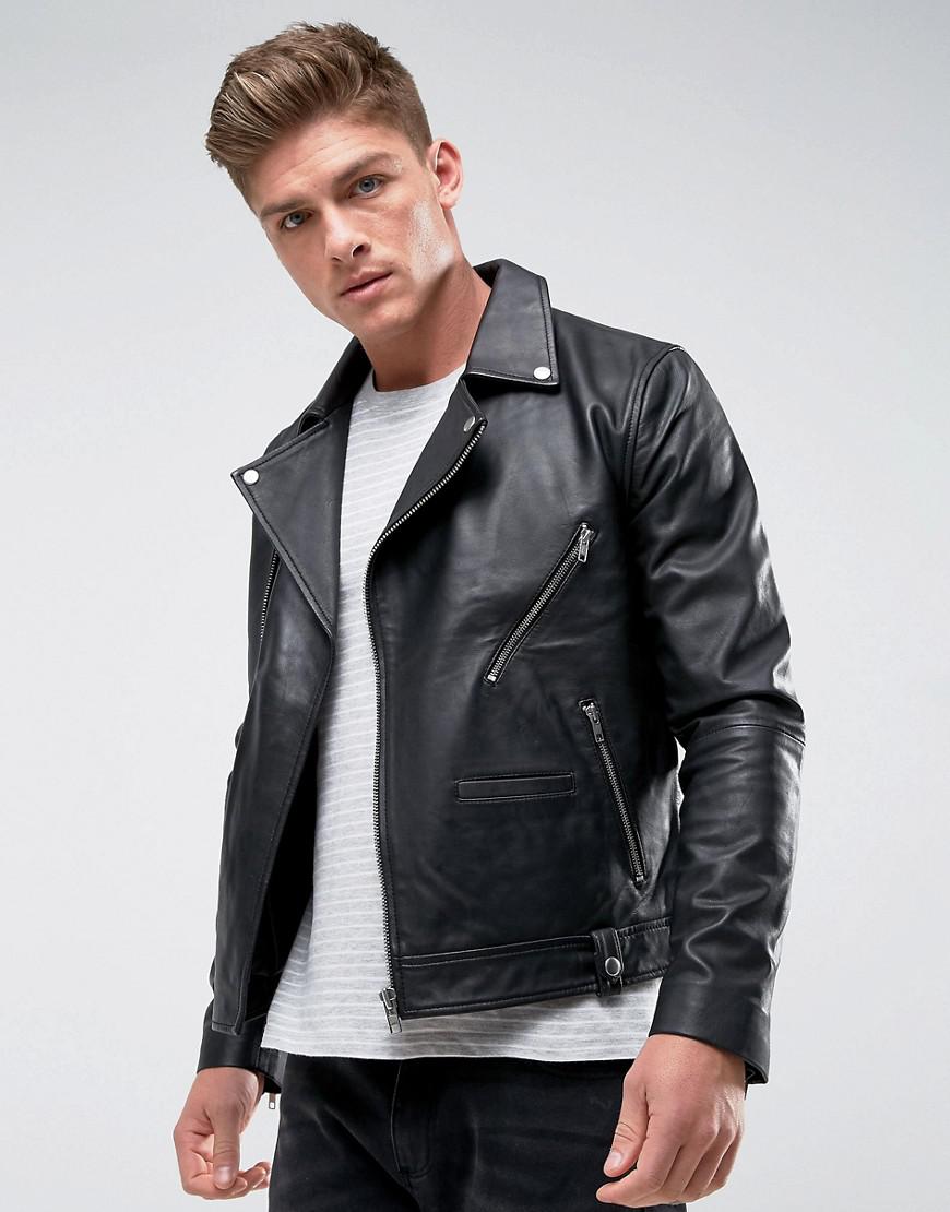 barneys originals biker jacket