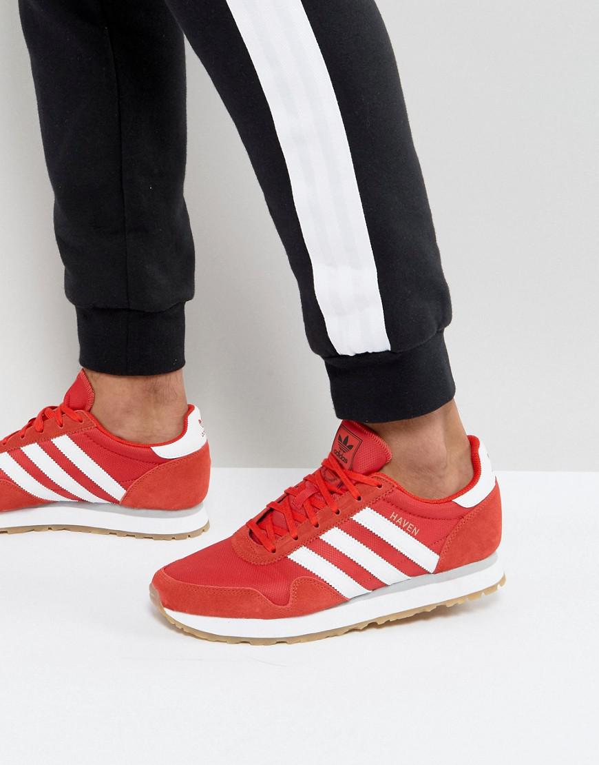 adidas haven red
