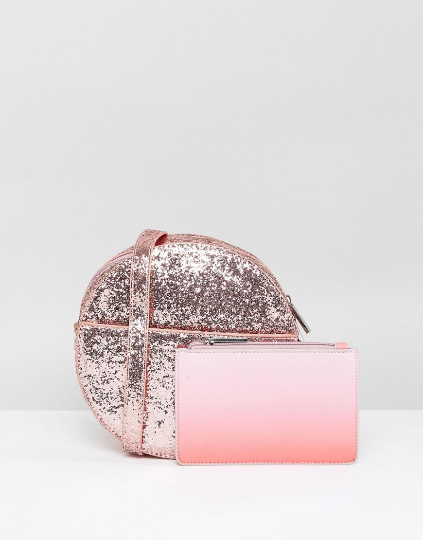 glitter cross body bag