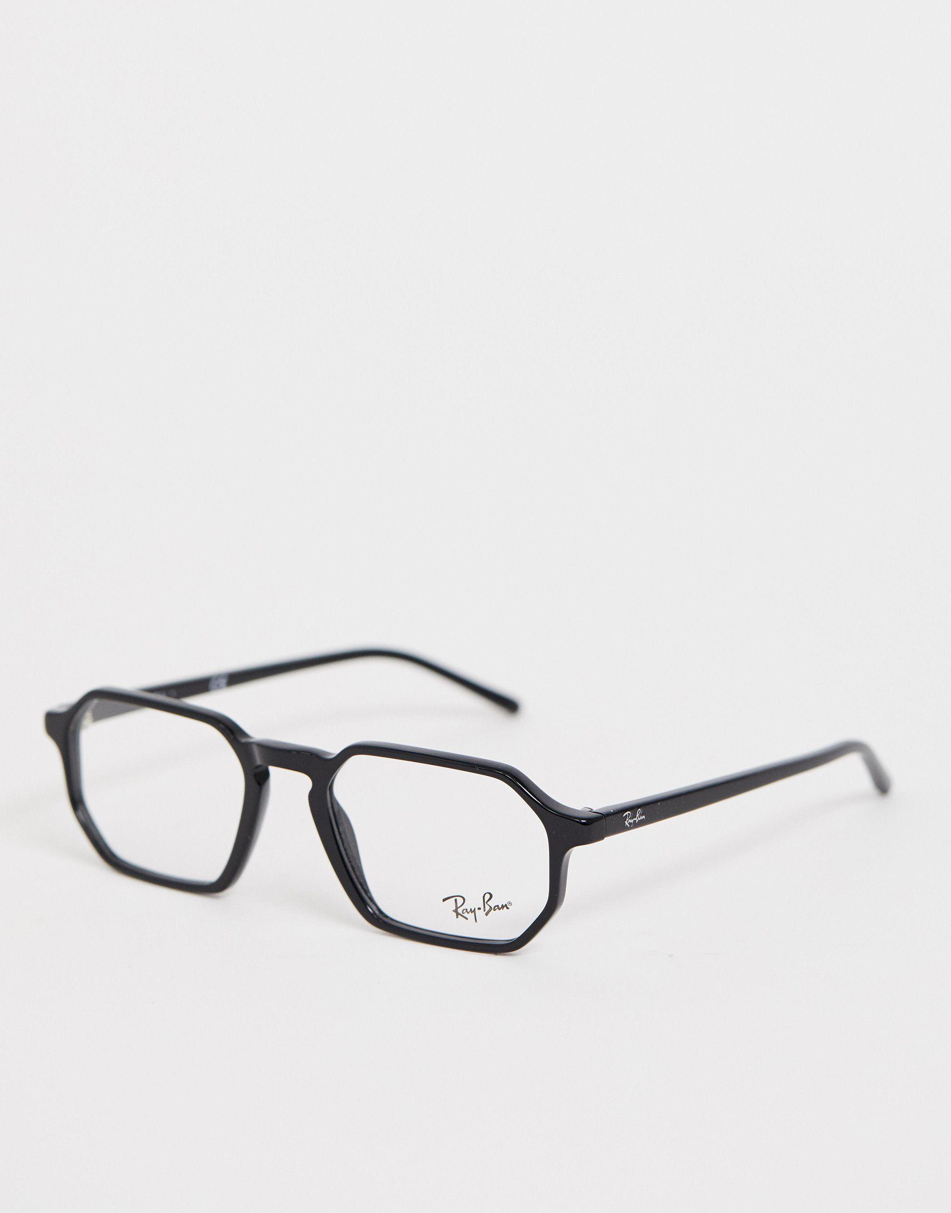 Ray-Ban – 0rx5370 – sechseckige brille mit gläsern ohne sehstärke in  Schwarz | Lyst DE