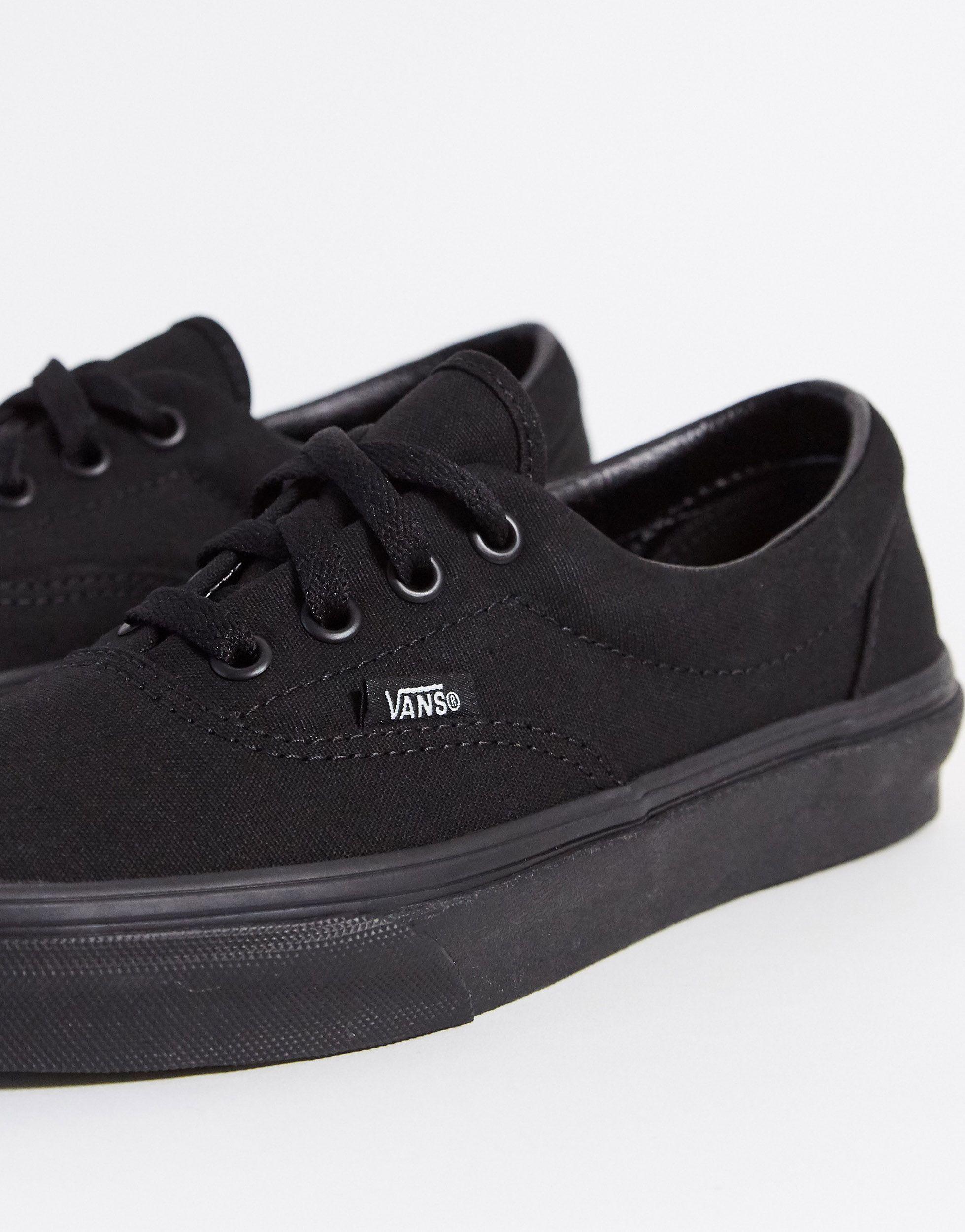 Vans Era Sneaker in Black - Lyst