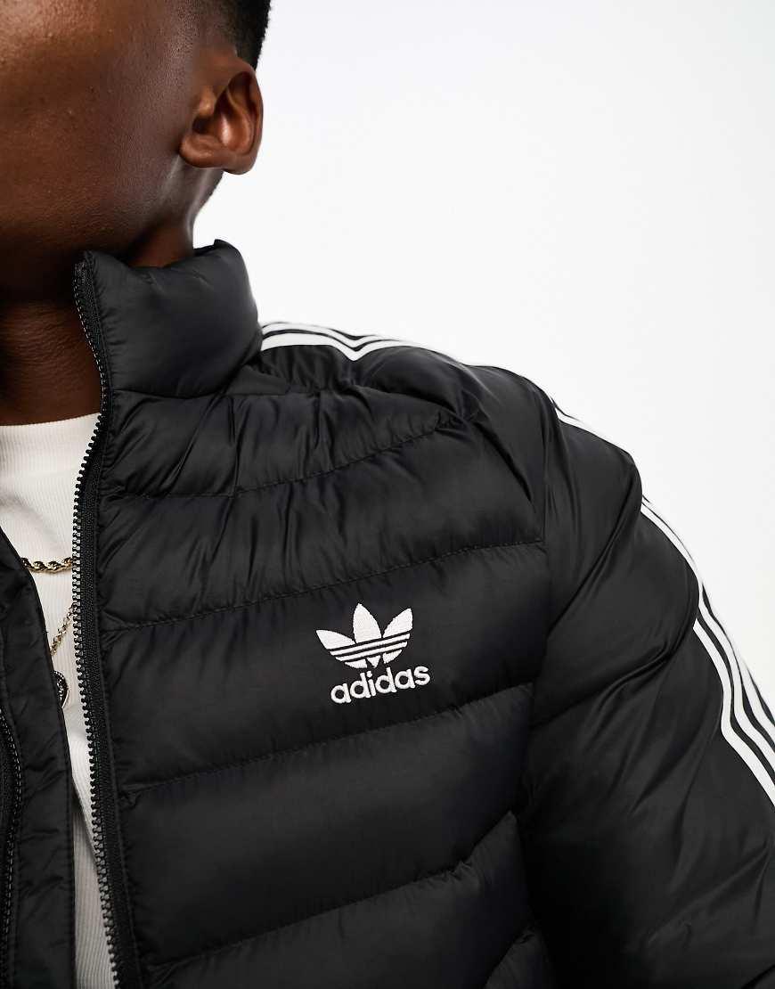 adidas originals 3 stripe padded jacket